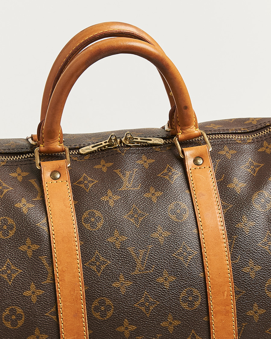 Herre | Pre-Owned & Vintage Bags | Louis Vuitton Pre-Owned | Keepall Bandouliére 55 Monogram