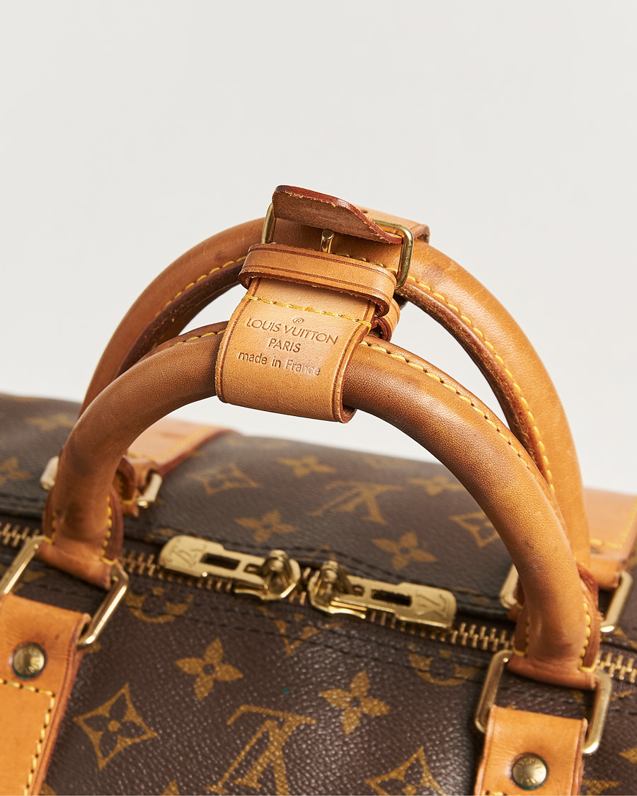 Herre | Pre-Owned & Vintage Bags | Louis Vuitton Pre-Owned | Keepall Bandouliére 55 Monogram