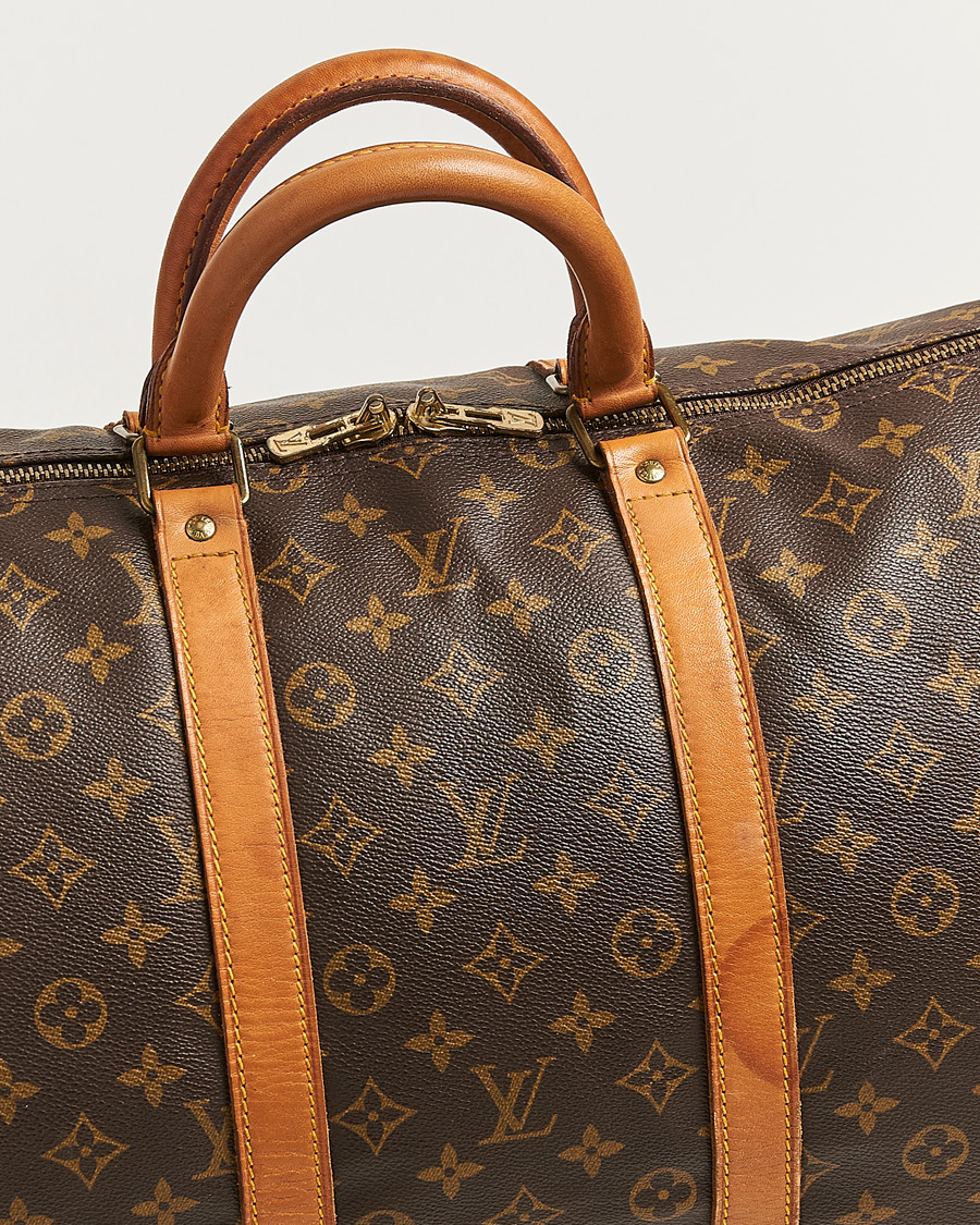 Herre | Pre-Owned & Vintage Bags | Louis Vuitton Pre-Owned | Keepall Bandouliére 55 Monogram