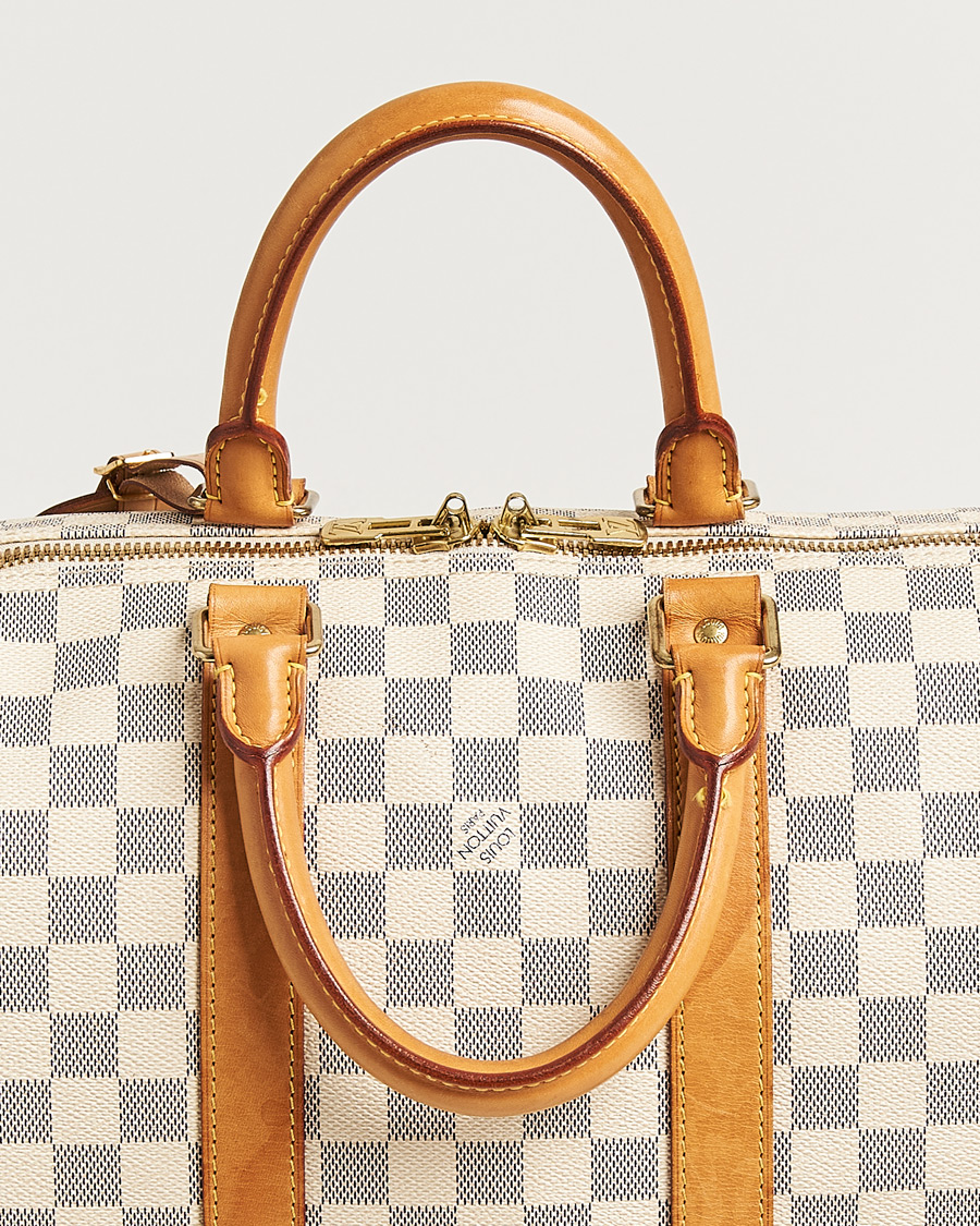 Herre | Pre-Owned & Vintage Bags | Louis Vuitton Pre-Owned | Keepall Bandouliére Damier Azur