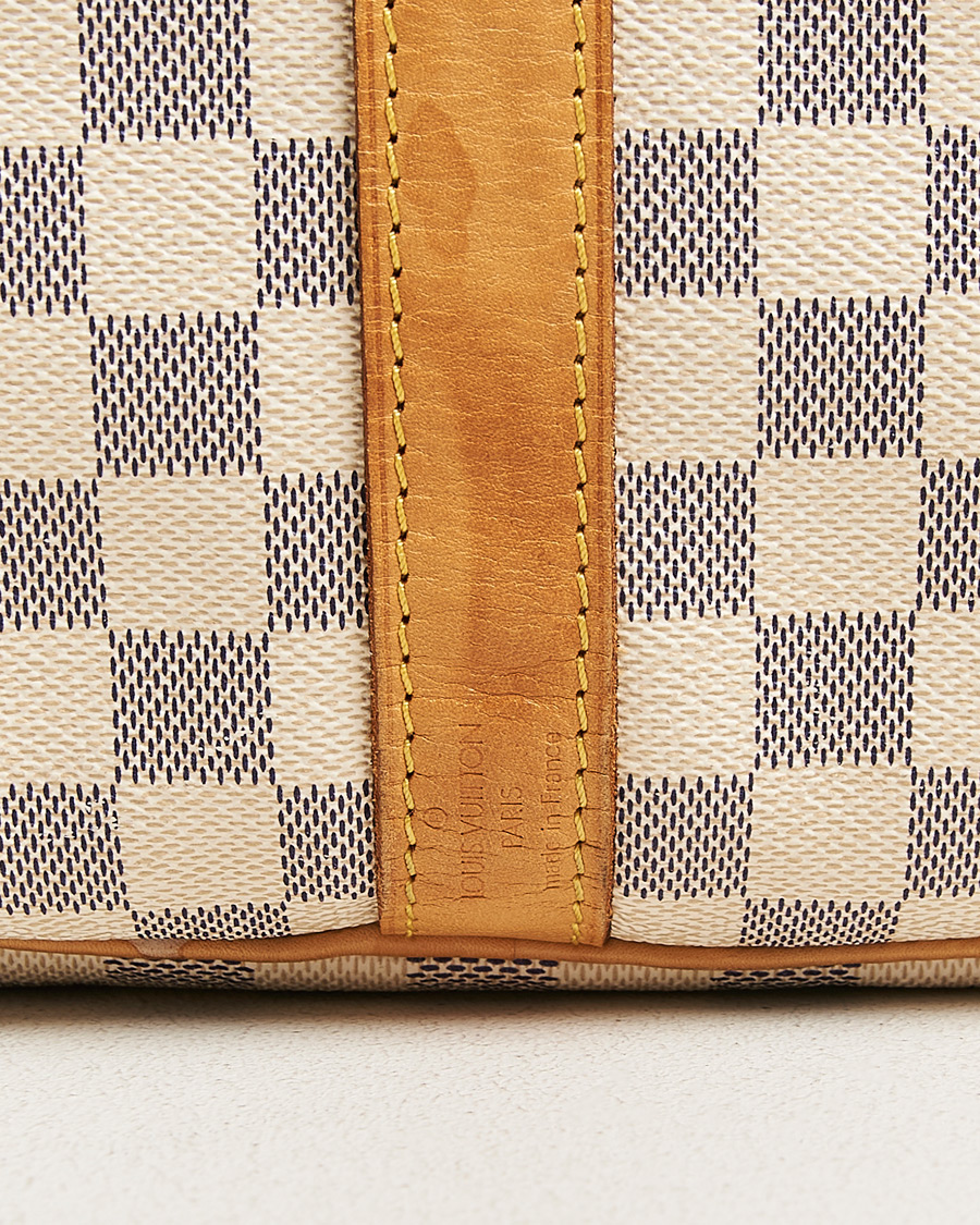 Herre | Pre-Owned & Vintage Bags | Louis Vuitton Pre-Owned | Keepall Bandouliére Damier Azur