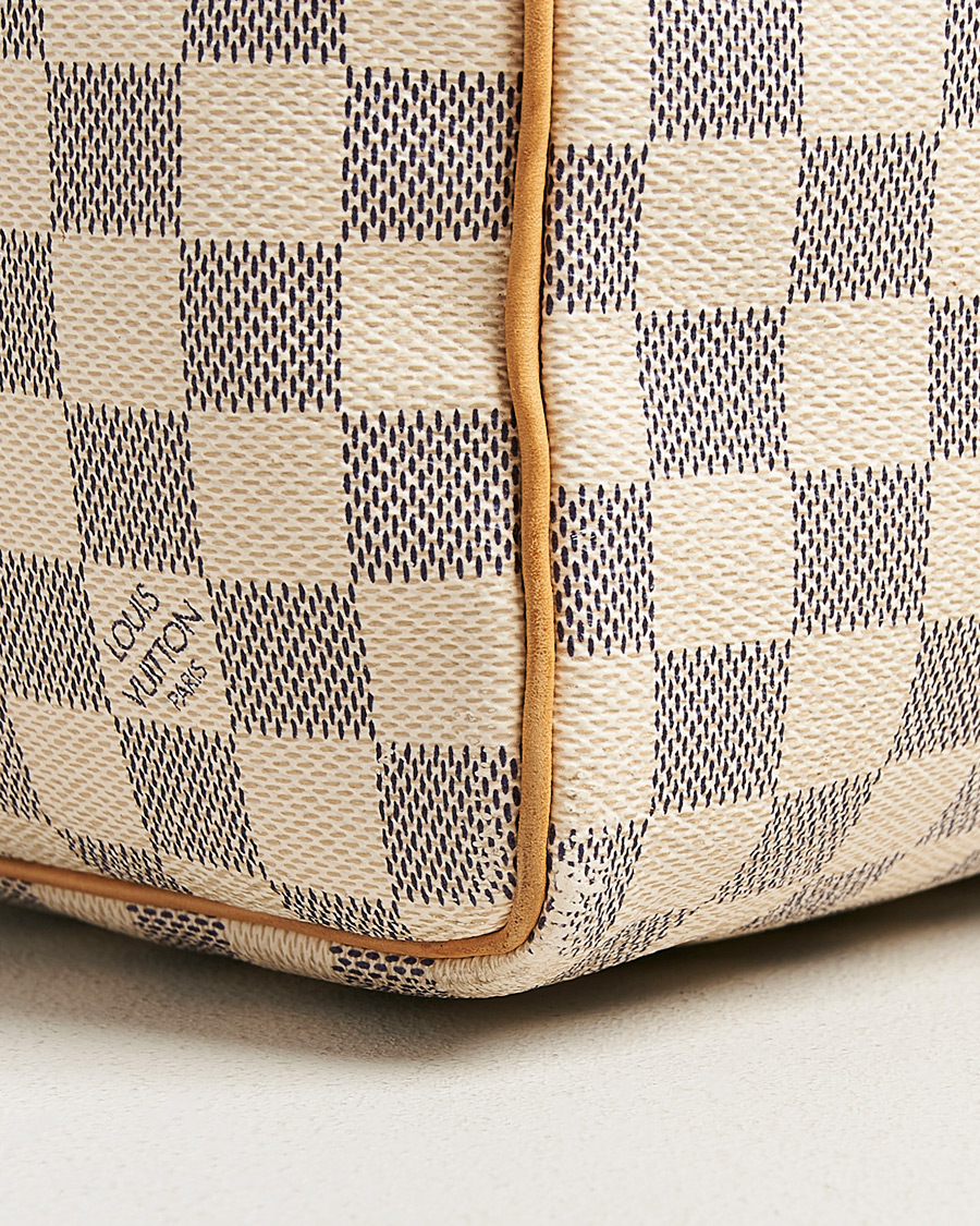 Herre | Pre-Owned & Vintage Bags | Louis Vuitton Pre-Owned | Keepall Bandouliére Damier Azur