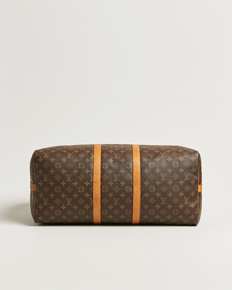 Herre | Pre-Owned & Vintage Bags | Louis Vuitton Pre-Owned | Keepall Bandouliére 55 Monogram