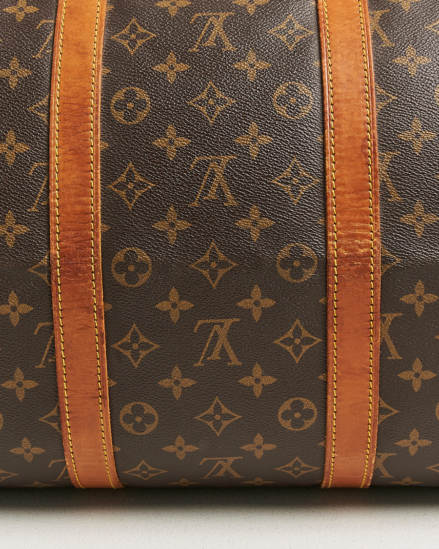 Herre | Pre-Owned & Vintage Bags | Louis Vuitton Pre-Owned | Keepall Bandouliére 55 Monogram