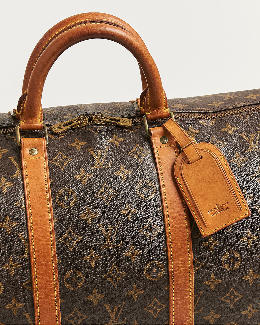 Herre | Pre-Owned & Vintage Bags | Louis Vuitton Pre-Owned | Keepall Bandouliére 55 Monogram