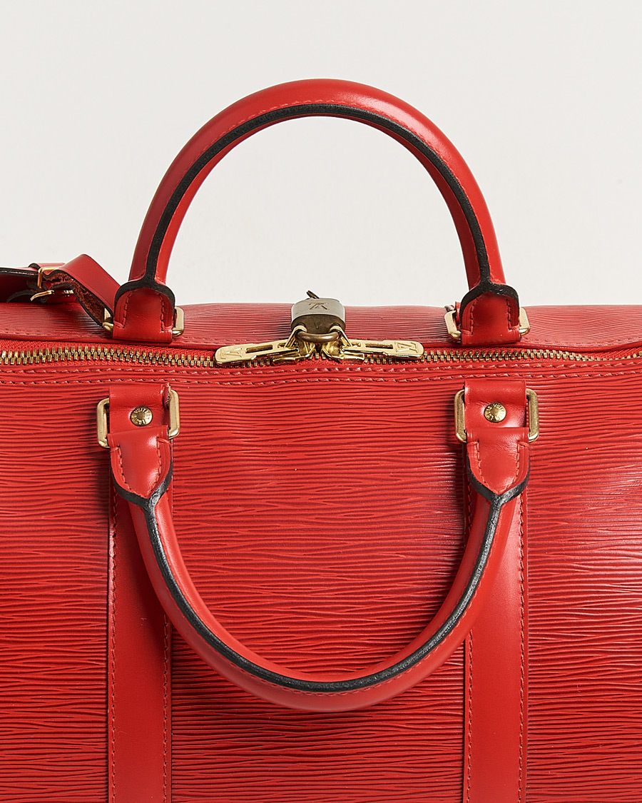 Herre | Pre-Owned & Vintage Bags | Louis Vuitton Pre-Owned | Keepall 50 Epi Leather Red