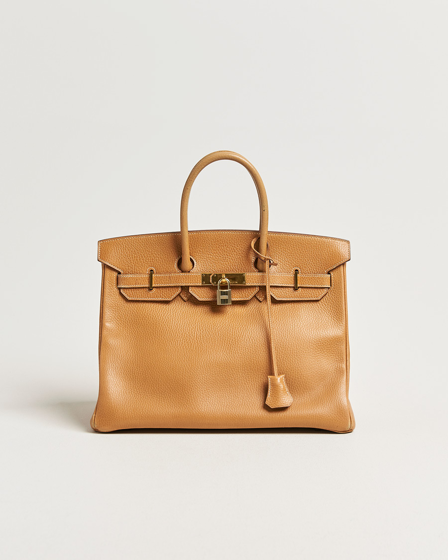 Herre | Pre-Owned & Vintage Bags | Hermès Pre-Owned | Birkin 35 Ardennes Gold