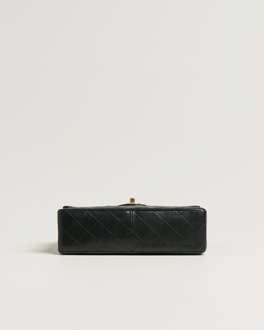 Herre | Pre-Owned & Vintage Bags | Chanel Pre-Owned | Single Flap Bag Lambskin Black