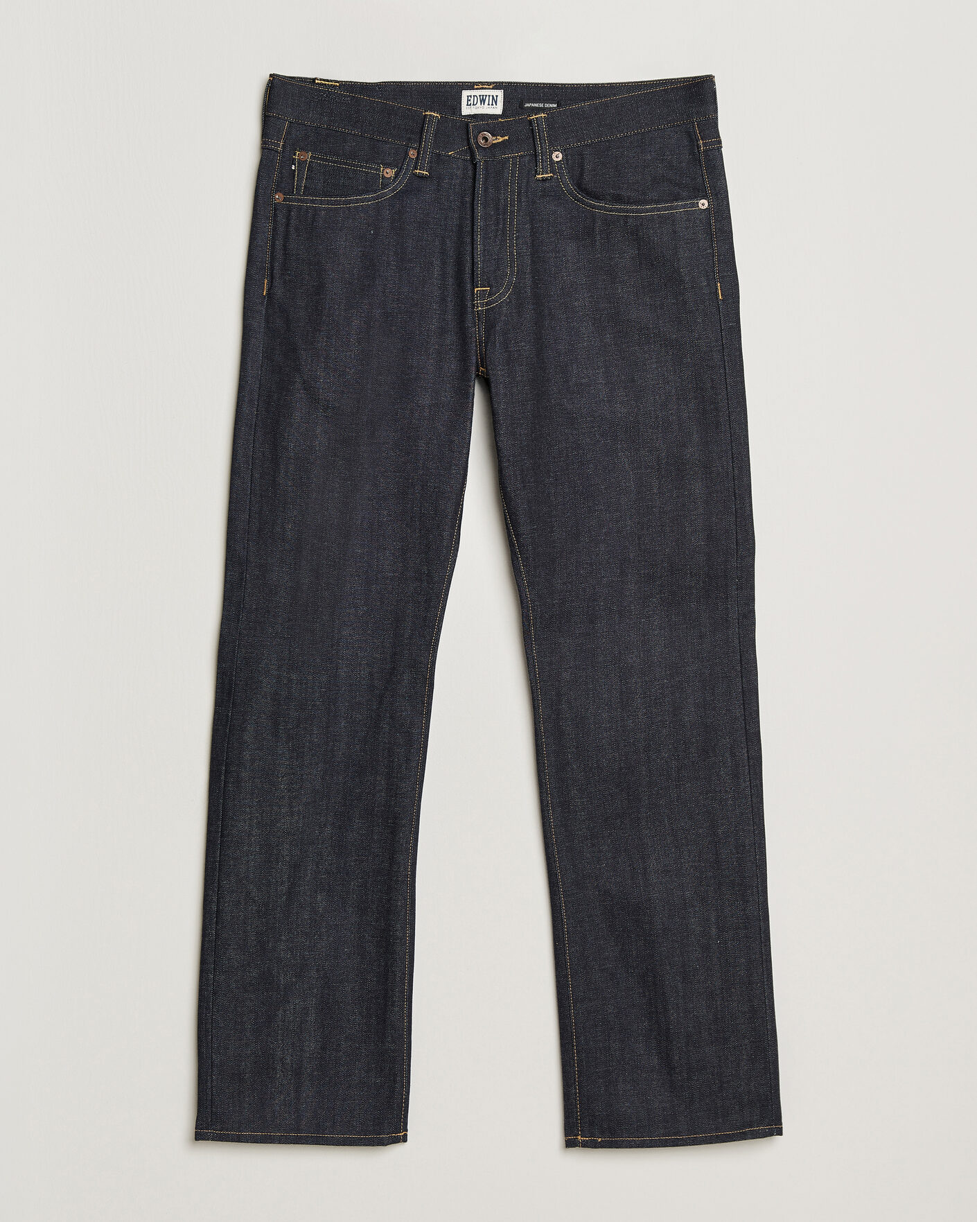 Herre | Bukser | EDWIN | No.47 Regular Straight Selvage Jeans Unwashed