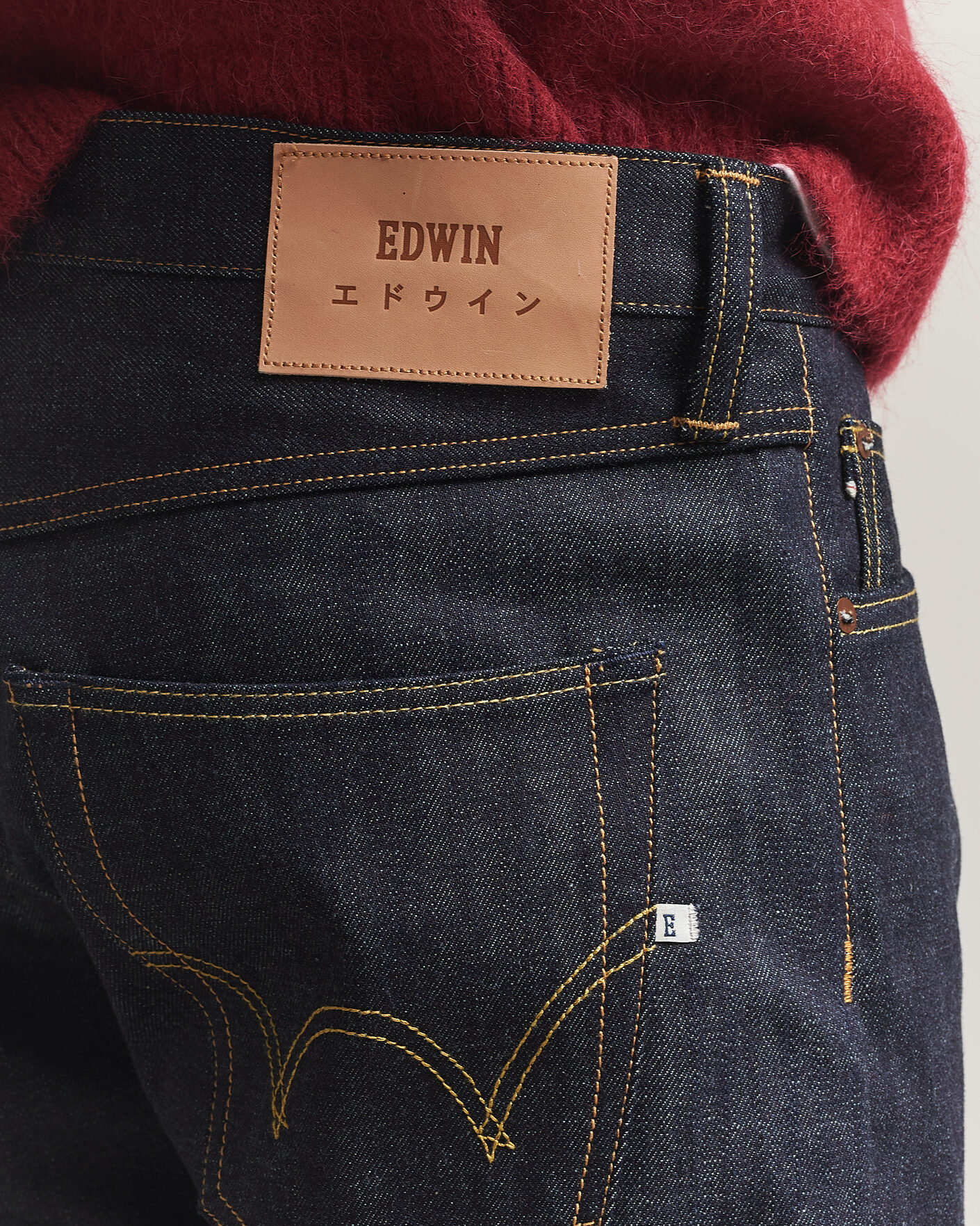 Herre | Bukser | EDWIN | No.47 Regular Straight Selvage Jeans Unwashed