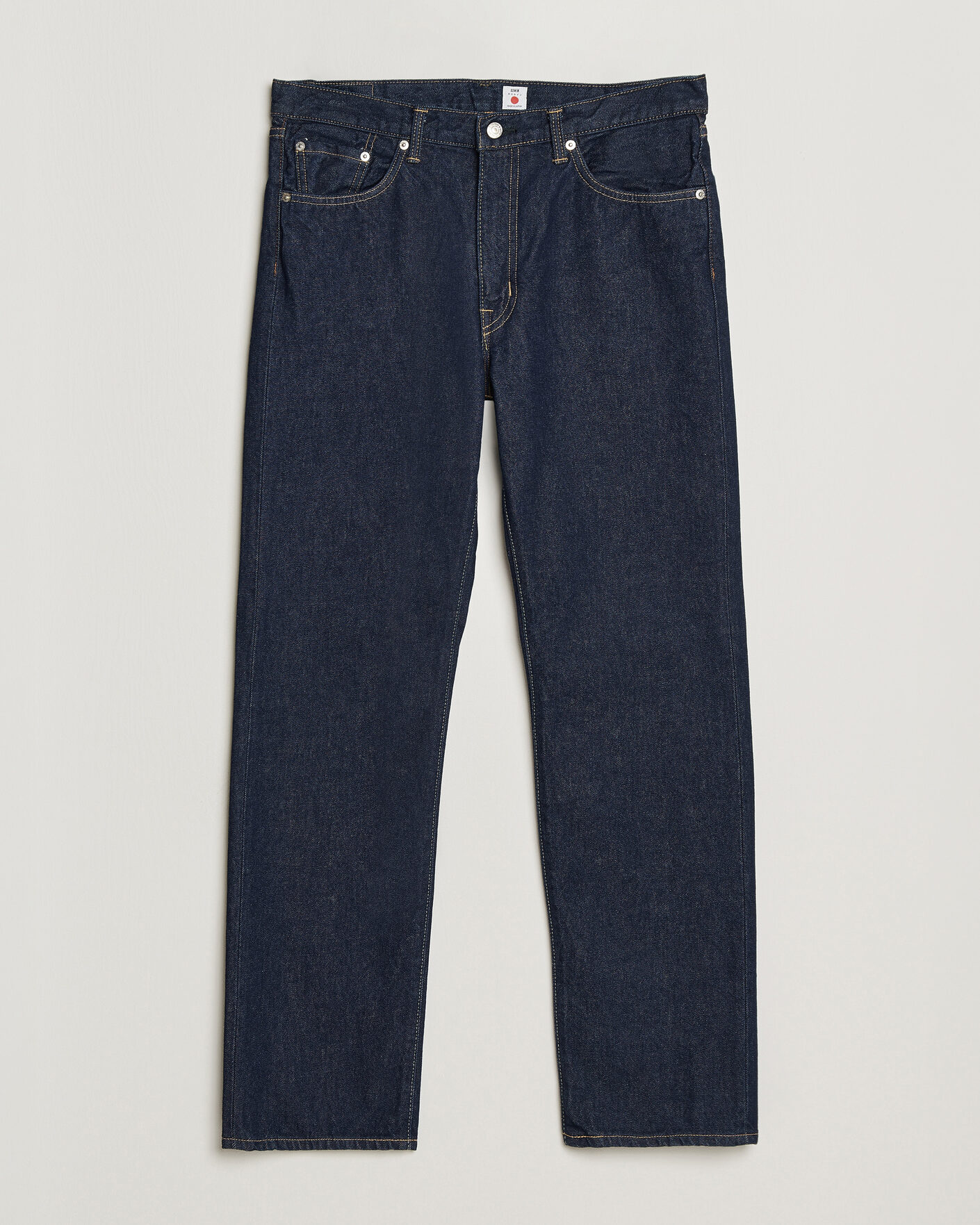 Herre |  | EDWIN | Regular Straight Jeans Blue Rinsed