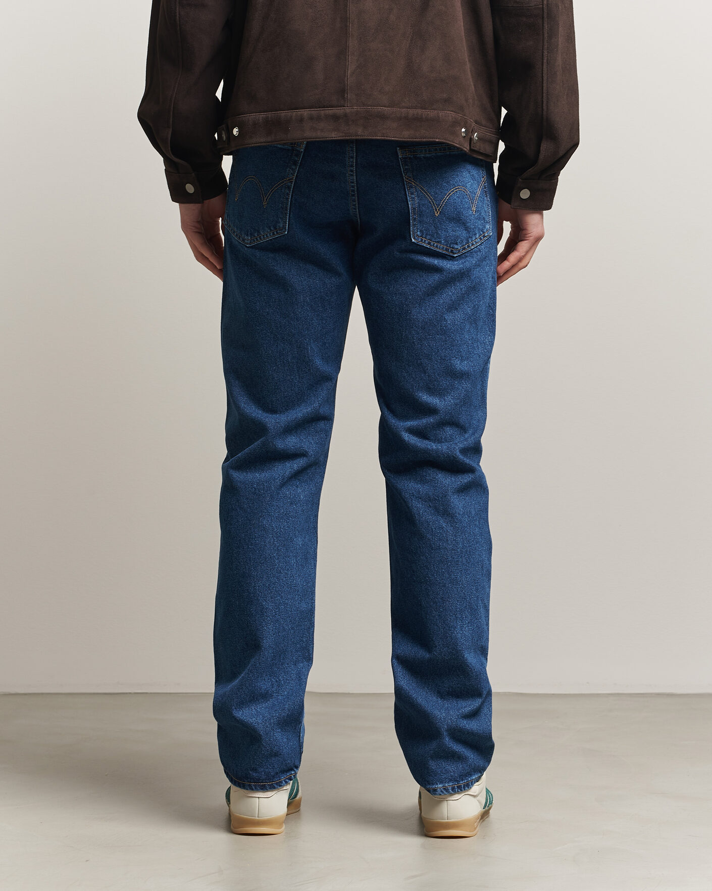 Herre | Jeans | EDWIN | Regular Straight Jeans Used Mid Blue