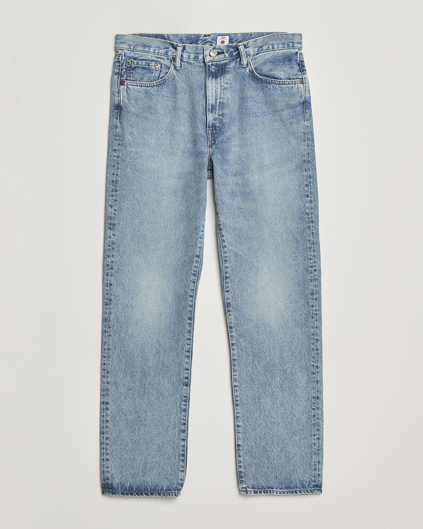 Herre | Bukser | EDWIN | Regular Straight Jeans Used Light Blue