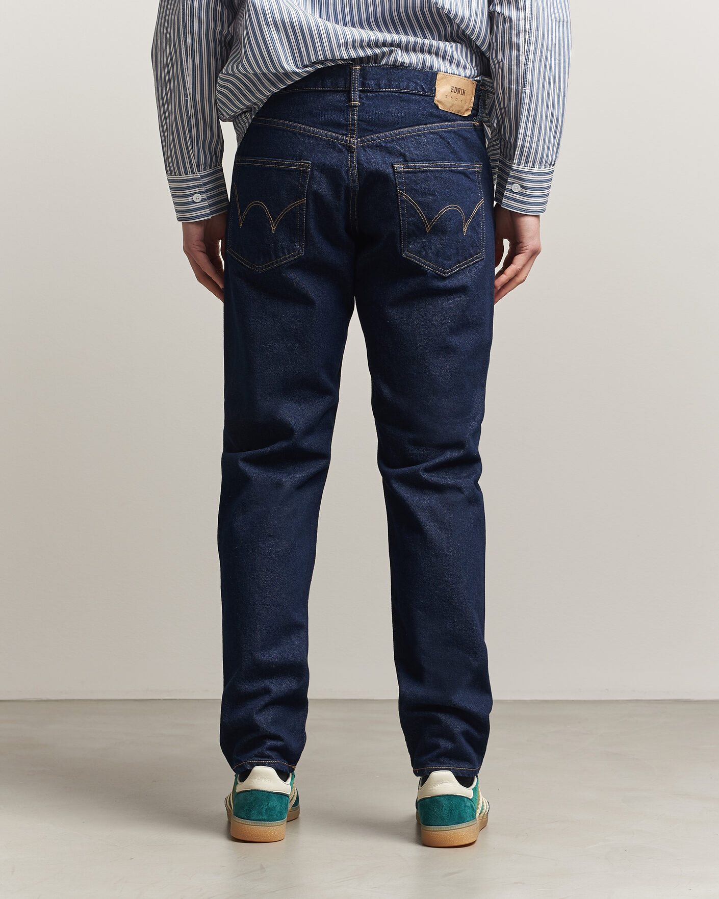 Herre | Bukser | EDWIN | Regular Tapered Jeans Blue Rinsed