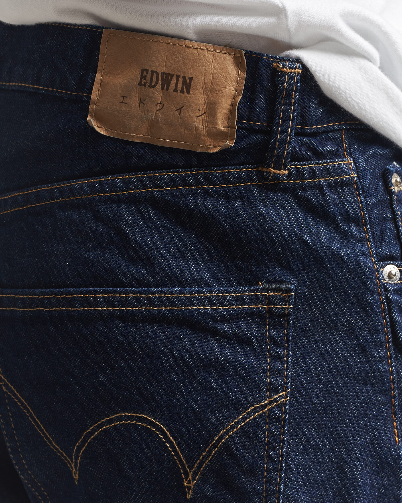 Herre | Bukser | EDWIN | Regular Tapered Jeans Blue Rinsed