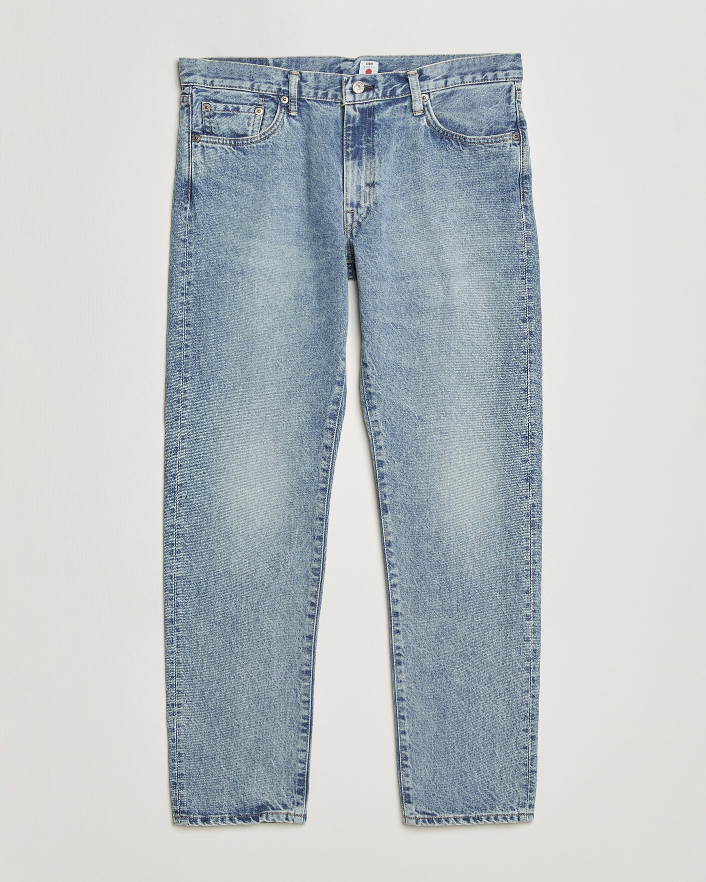 Herre | Bukser | EDWIN | Regular Tapered Jeans Used Light Blue