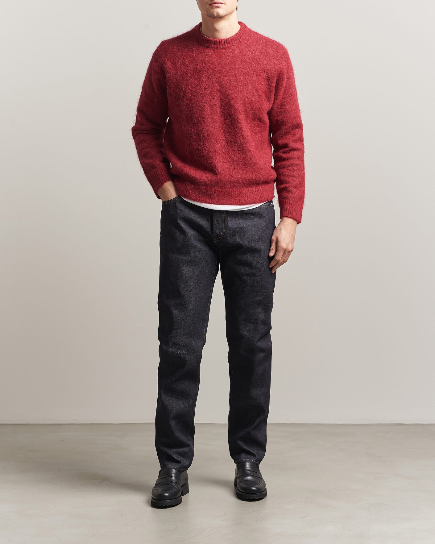 Herre | Bukser | EDWIN | Regular Tapered Selvage Jeans Unwashed