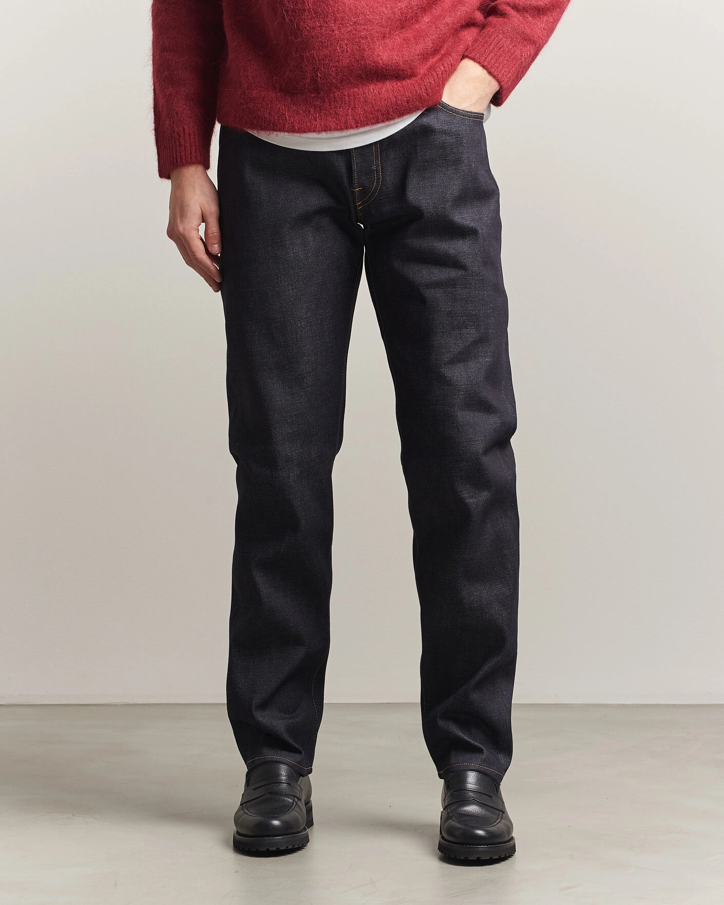 Herre | Jeans | EDWIN | Regular Tapered Selvage Jeans Unwashed