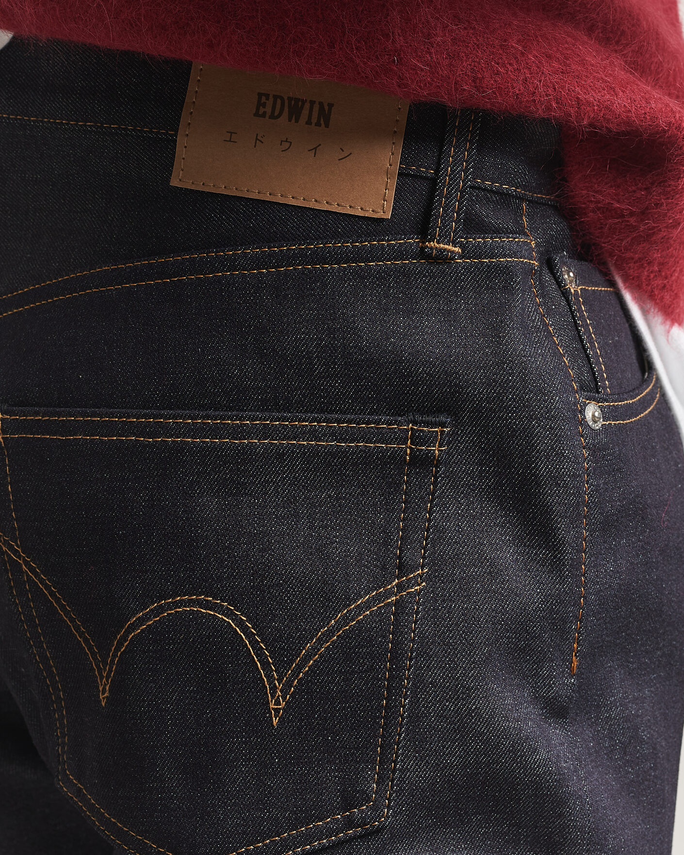 Herre | Bukser | EDWIN | Regular Tapered Selvage Jeans Unwashed