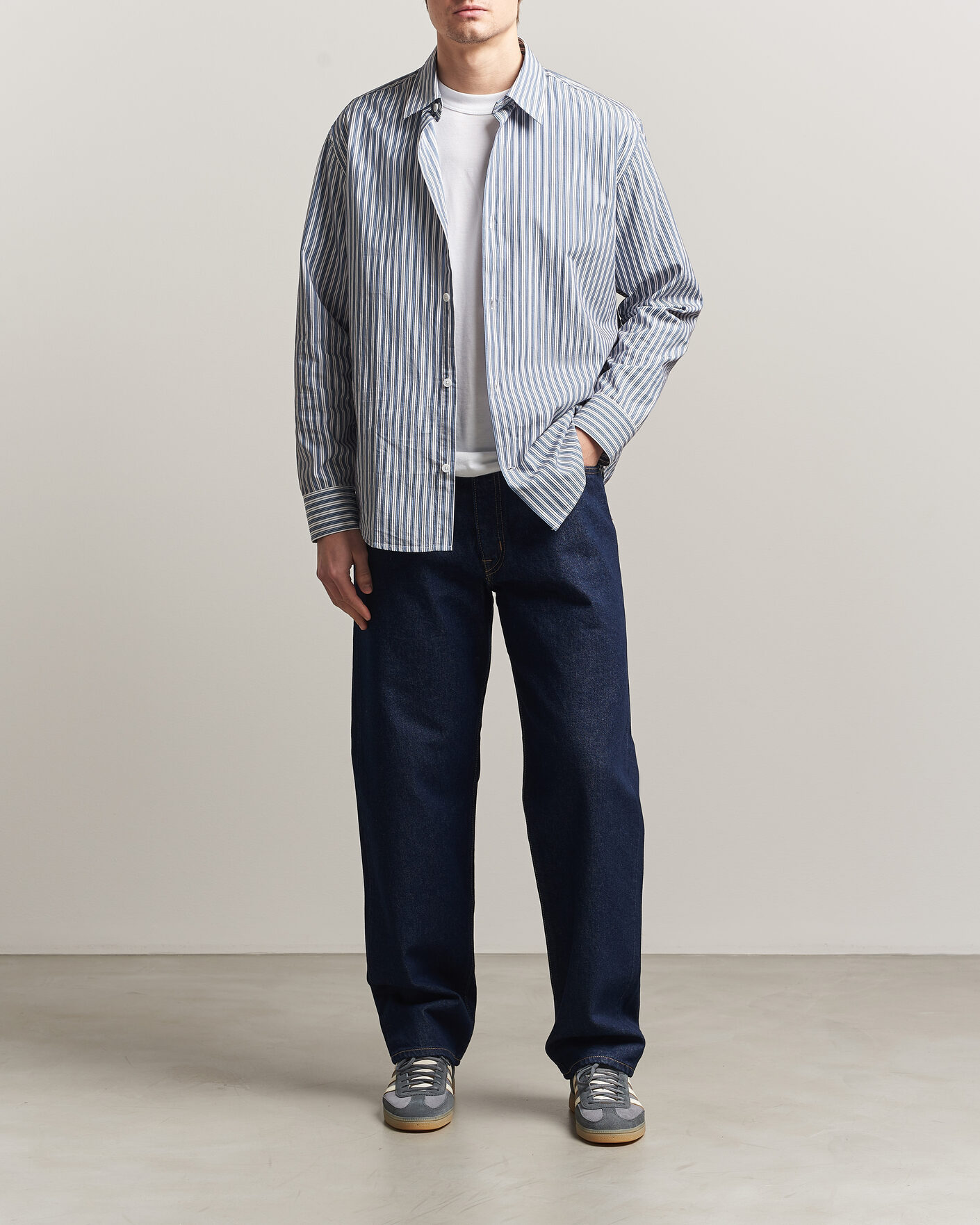 Herre | Jeans | EDWIN | Loose Straight Jeans Blue Rinsed