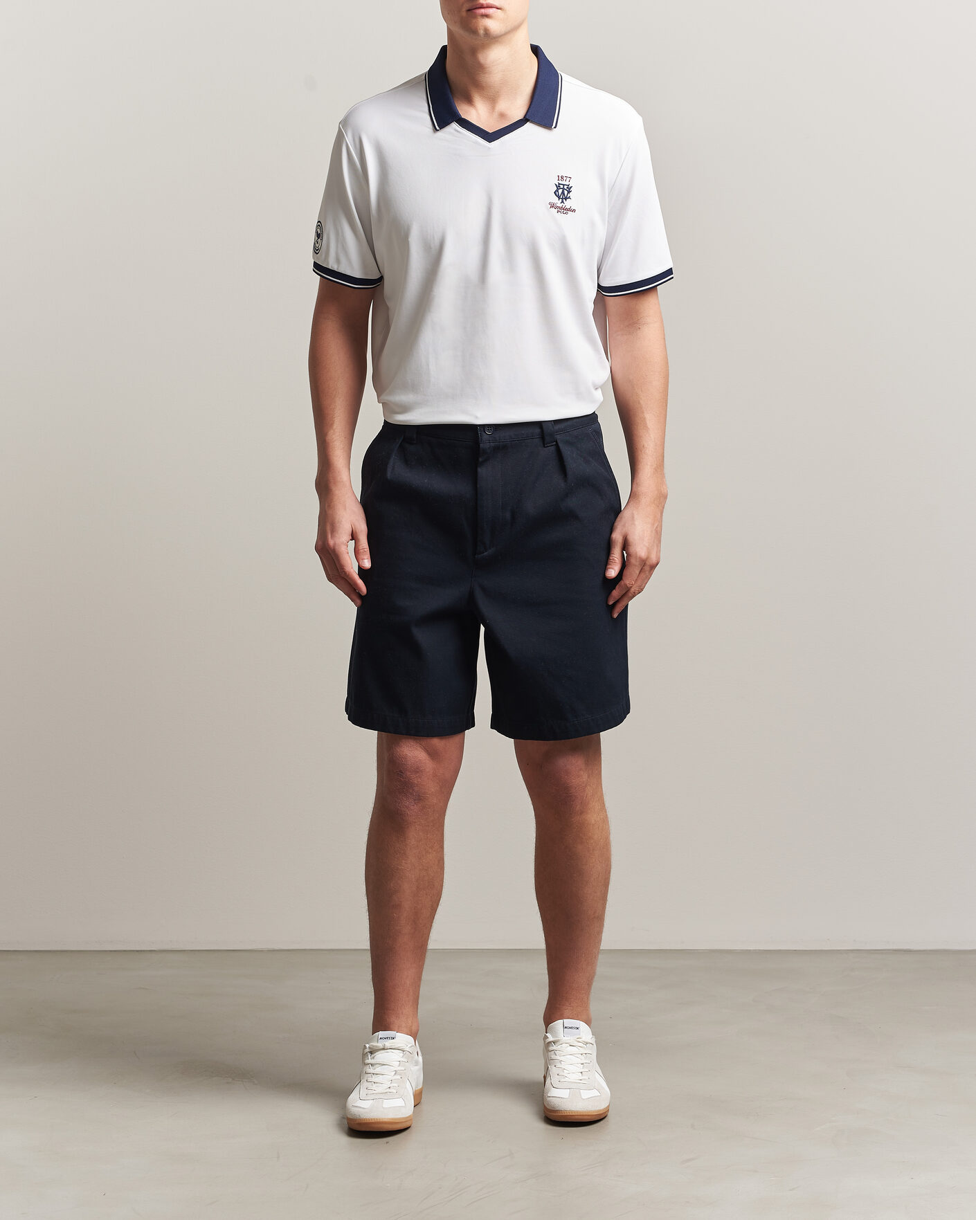 Herre | Pikéer | Polo Ralph Lauren | Knitted Performance Polo Ceramic White