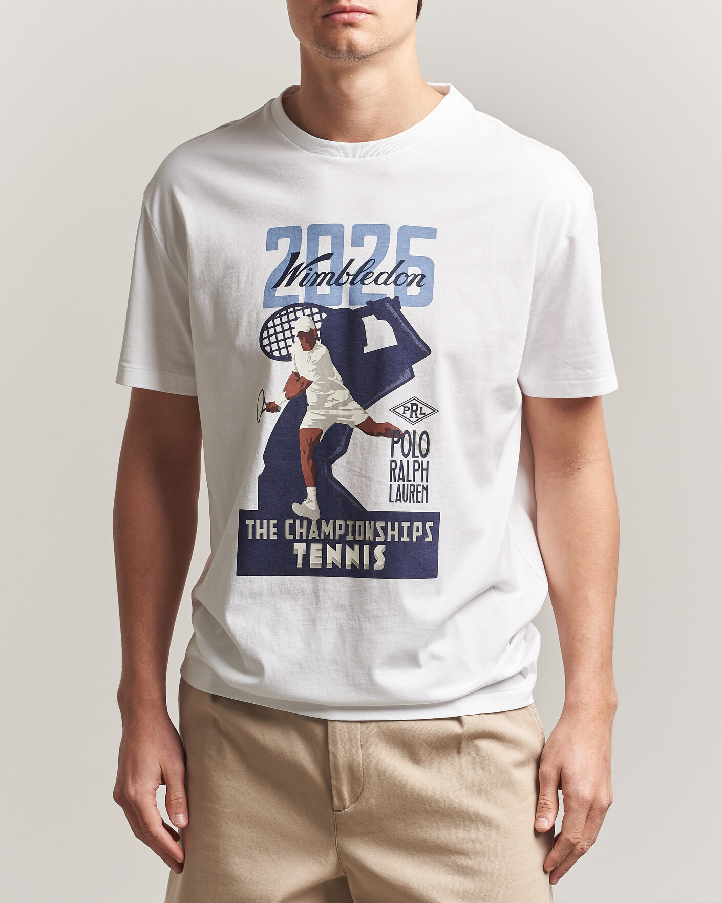 Herre | T-Shirts | Polo Ralph Lauren | Printed Championship Tee White