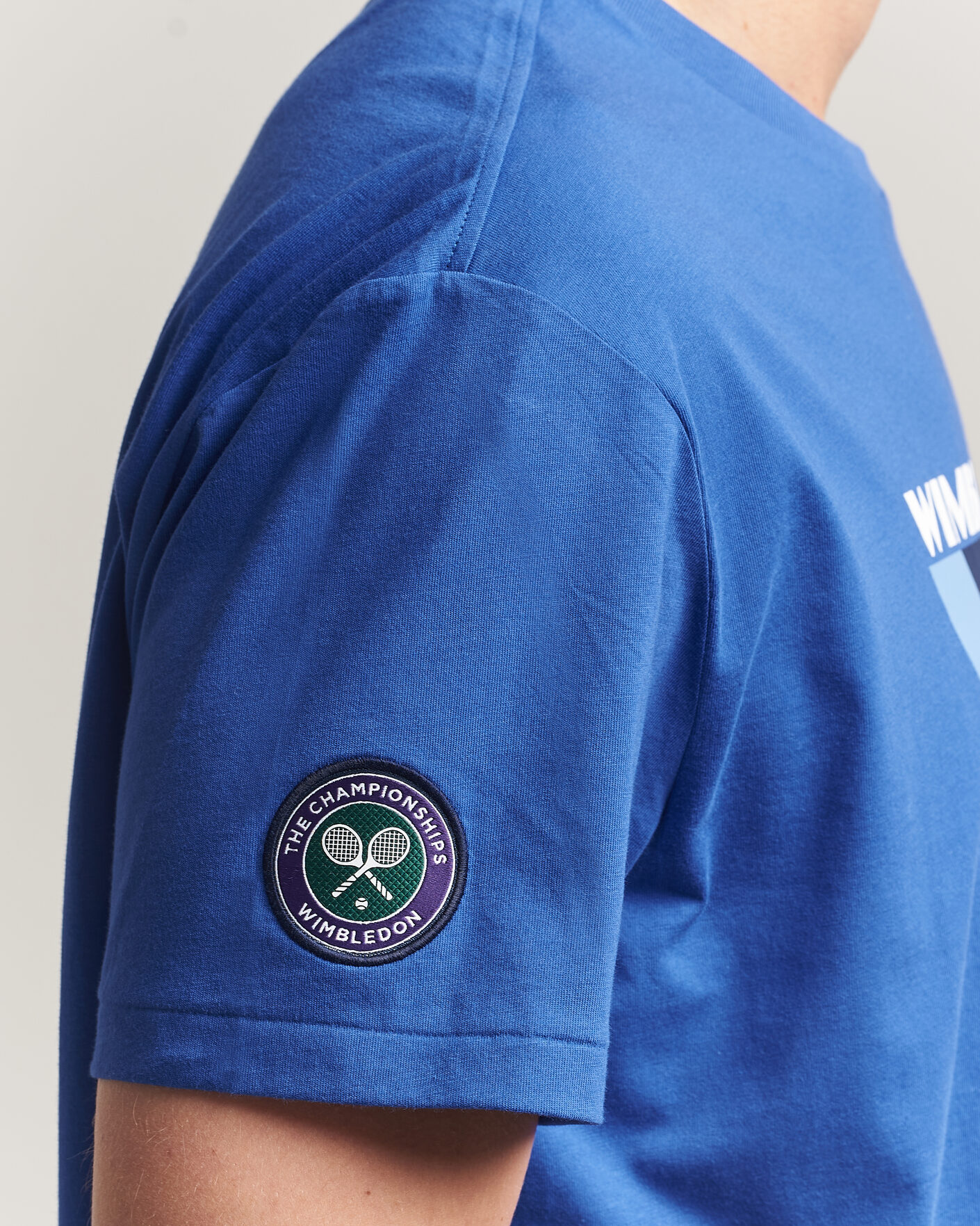 Herre | T-Shirts | Polo Ralph Lauren | Printed Championship Tee Collegiate Blue