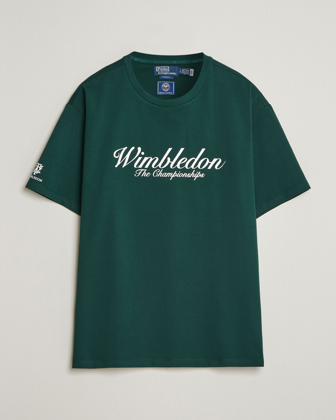 Herre | T-Shirts | Polo Ralph Lauren | Wimbledon Championship Tee Moss Agate