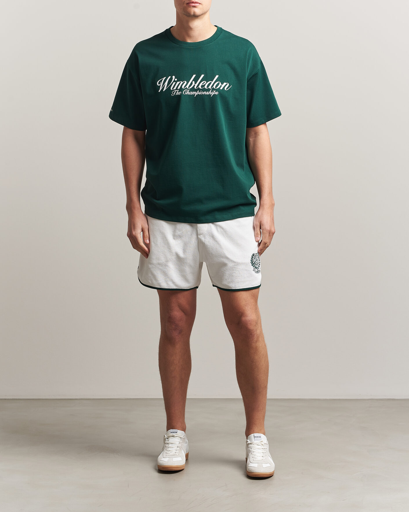 Herre | T-Shirts | Polo Ralph Lauren | Wimbledon Championship Tee Moss Agate