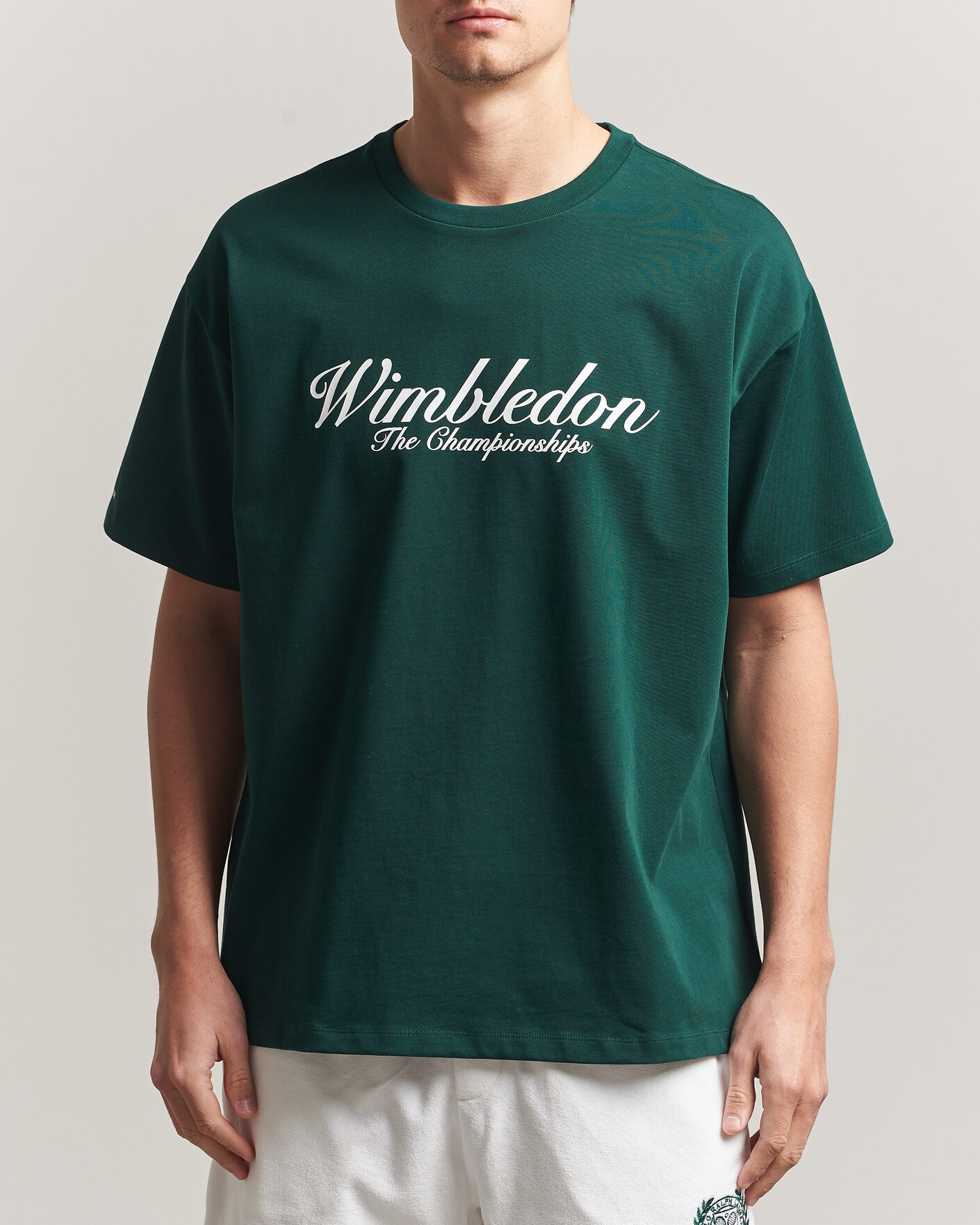 Herre | T-Shirts | Polo Ralph Lauren | Wimbledon Championship Tee Moss Agate