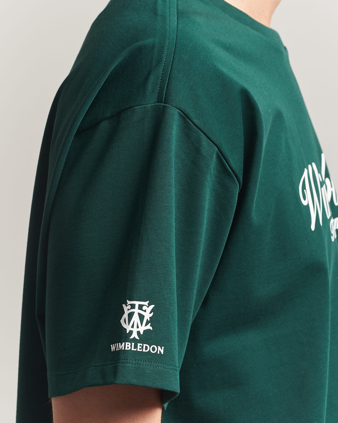 Herre | T-Shirts | Polo Ralph Lauren | Wimbledon Championship Tee Moss Agate