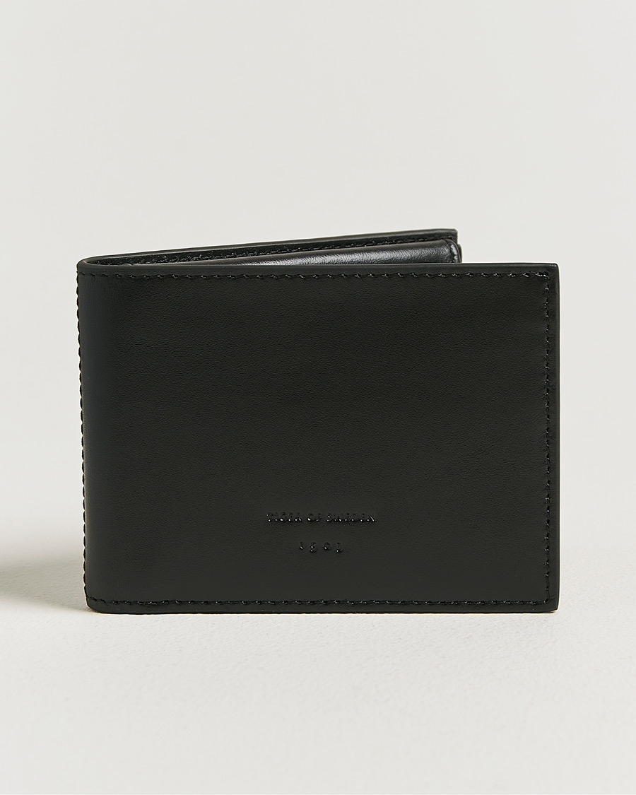 Herre | Lommebøker | Tiger of Sweden | Denariun Smooth Leather Wallet Black
