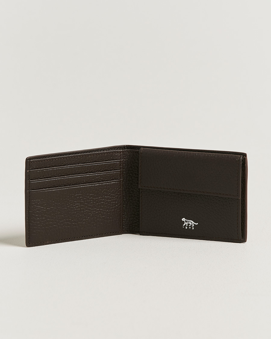 Herre | Lommebøker | Tiger of Sweden | Wivallius Leather Wallet Dark Brown