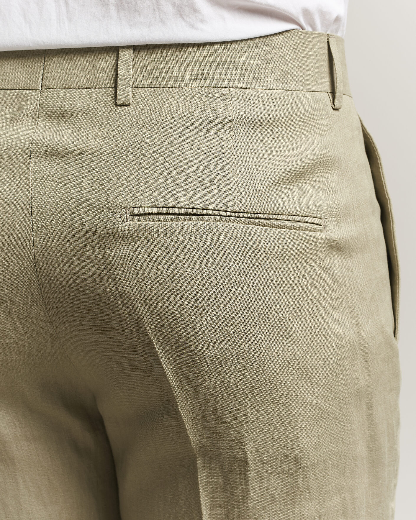 Herre | Bukser | Tiger of Sweden | Tenuta Linen Suit Trousers Mole