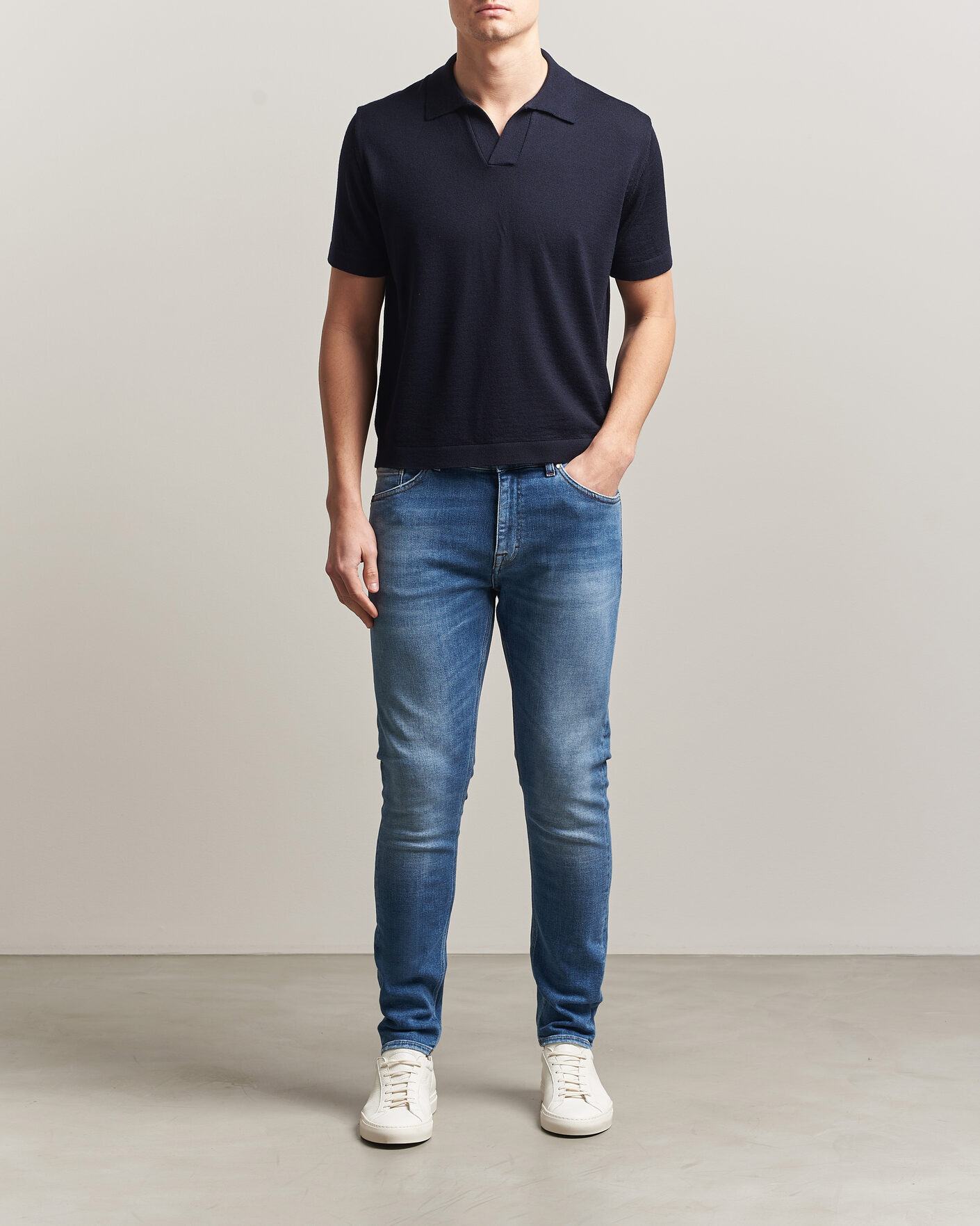 Herre | Bukser | Tiger of Sweden | Evolve Jeans Medium Blue