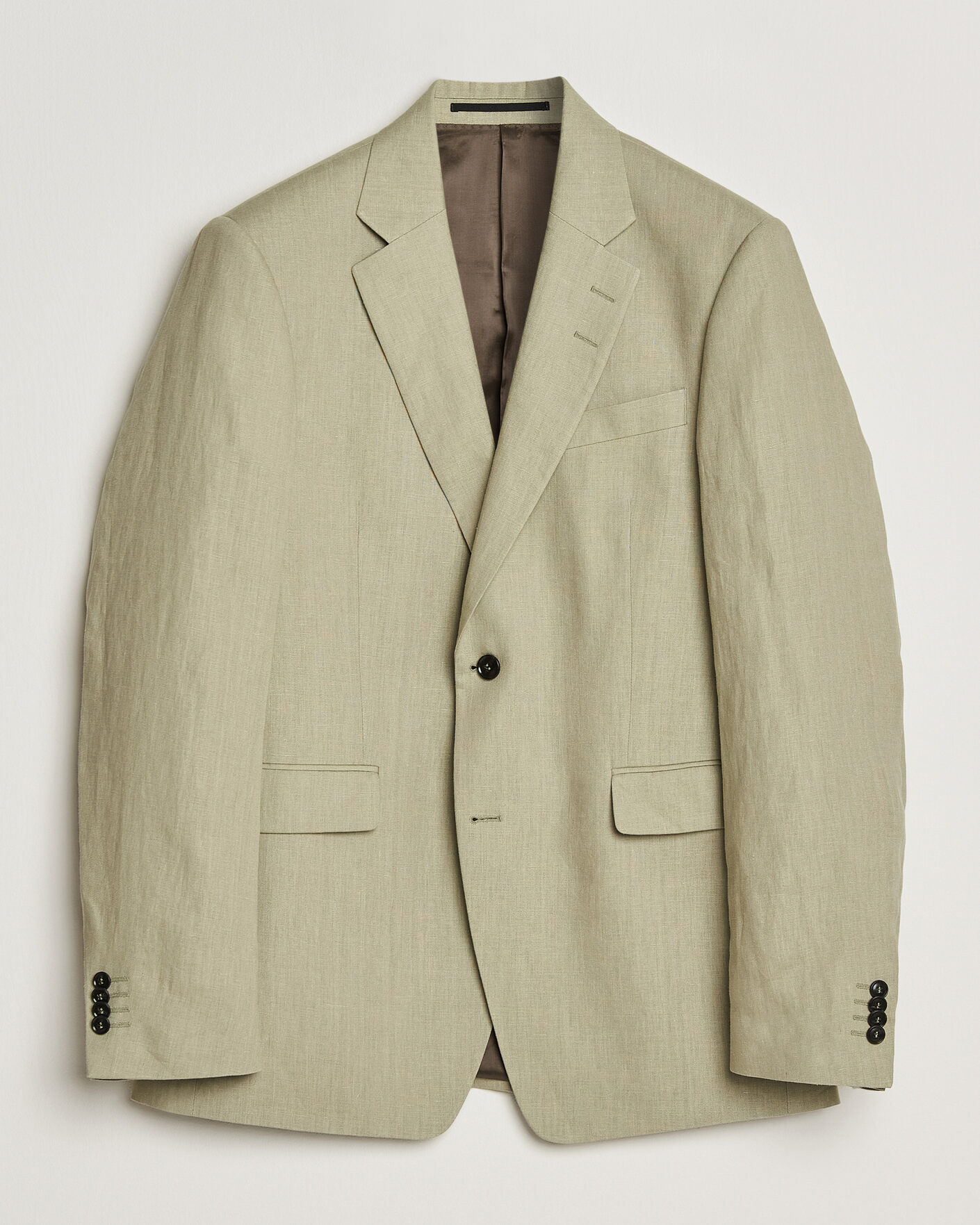 Herre | Dressjakker | Tiger of Sweden | Justin Linen Suit Blazer Mole