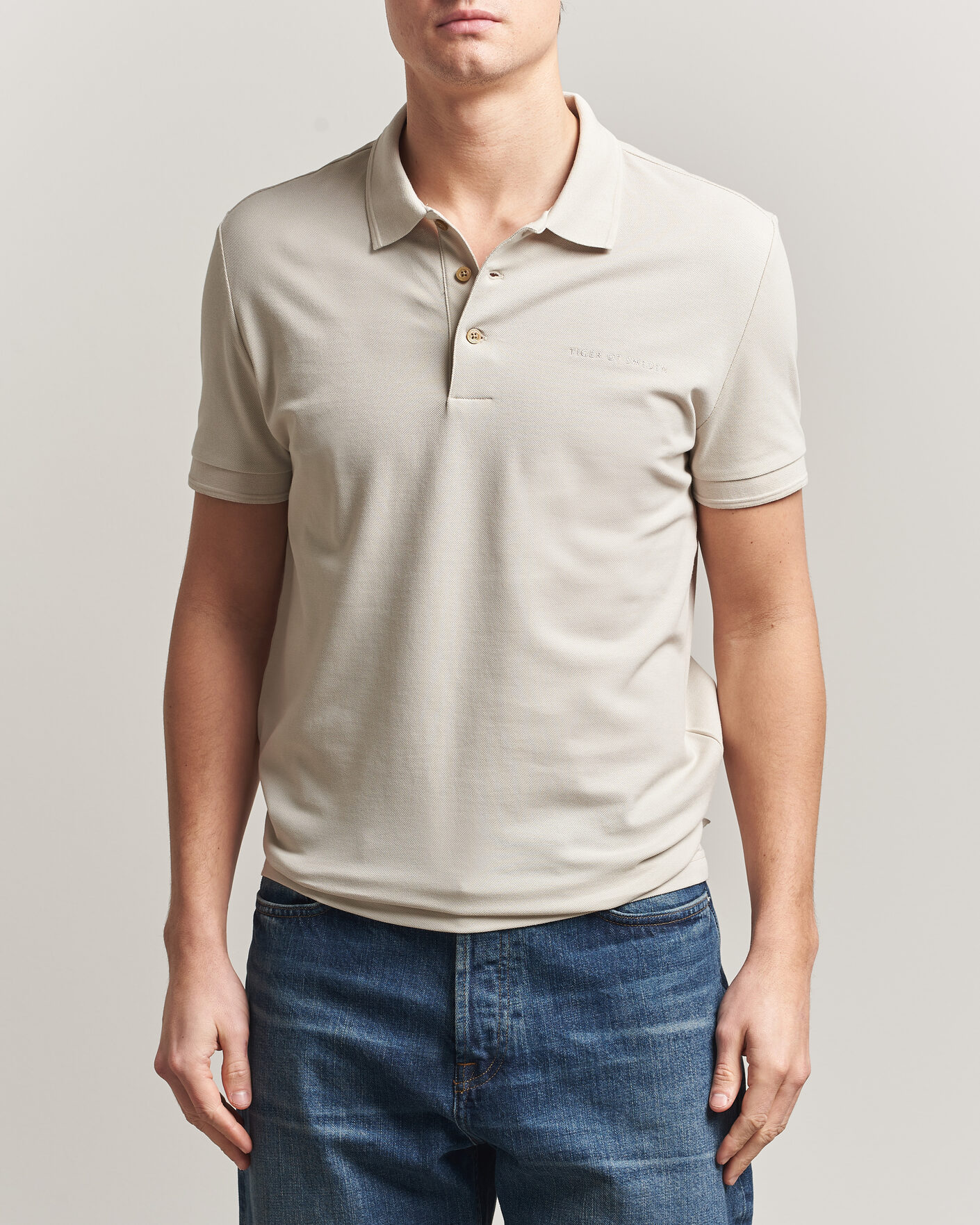 Herre | Pikéer | Tiger of Sweden | Darios Polo Seline Grey