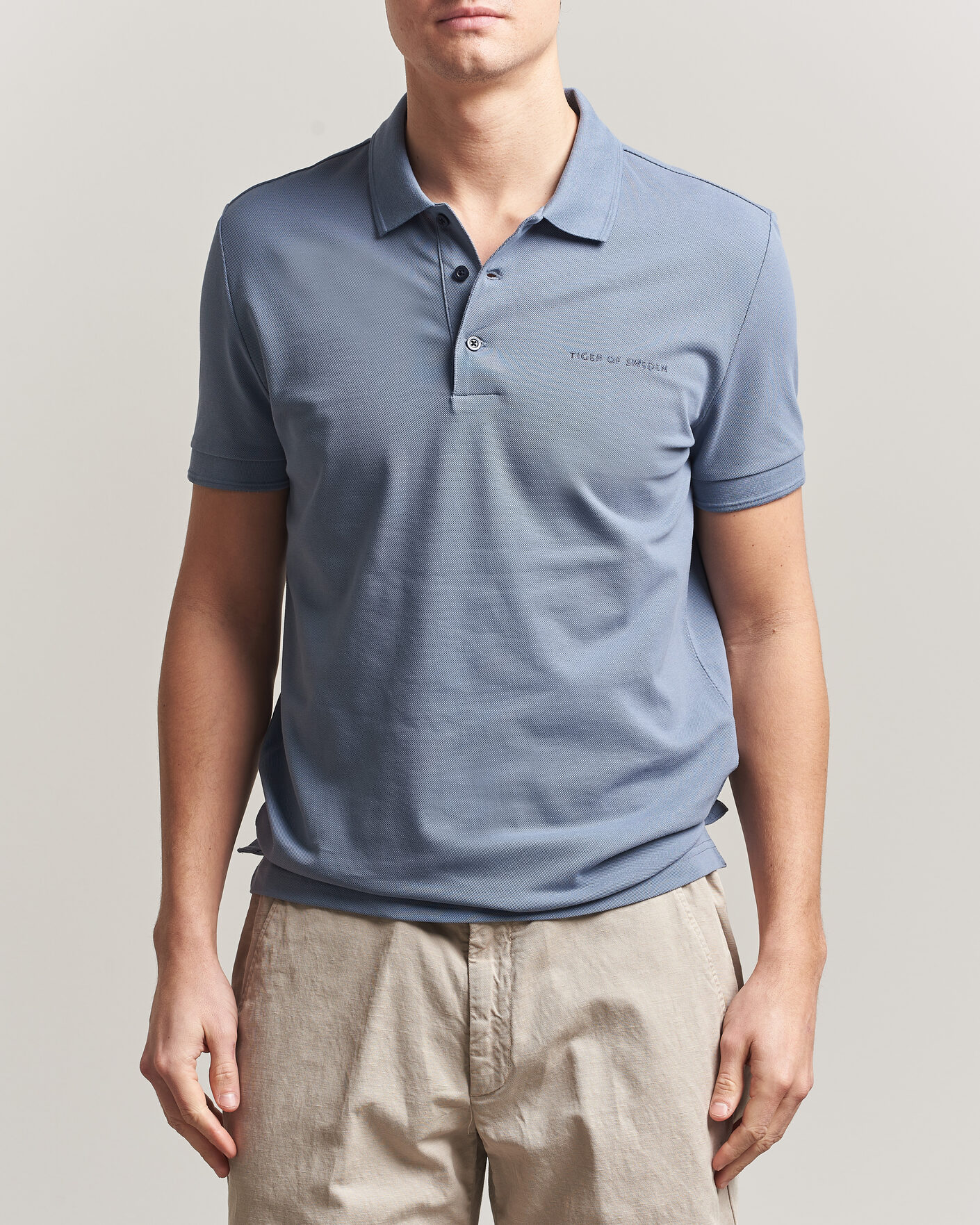 Herre | Pikéer | Tiger of Sweden | Darios Polo Dull Blue