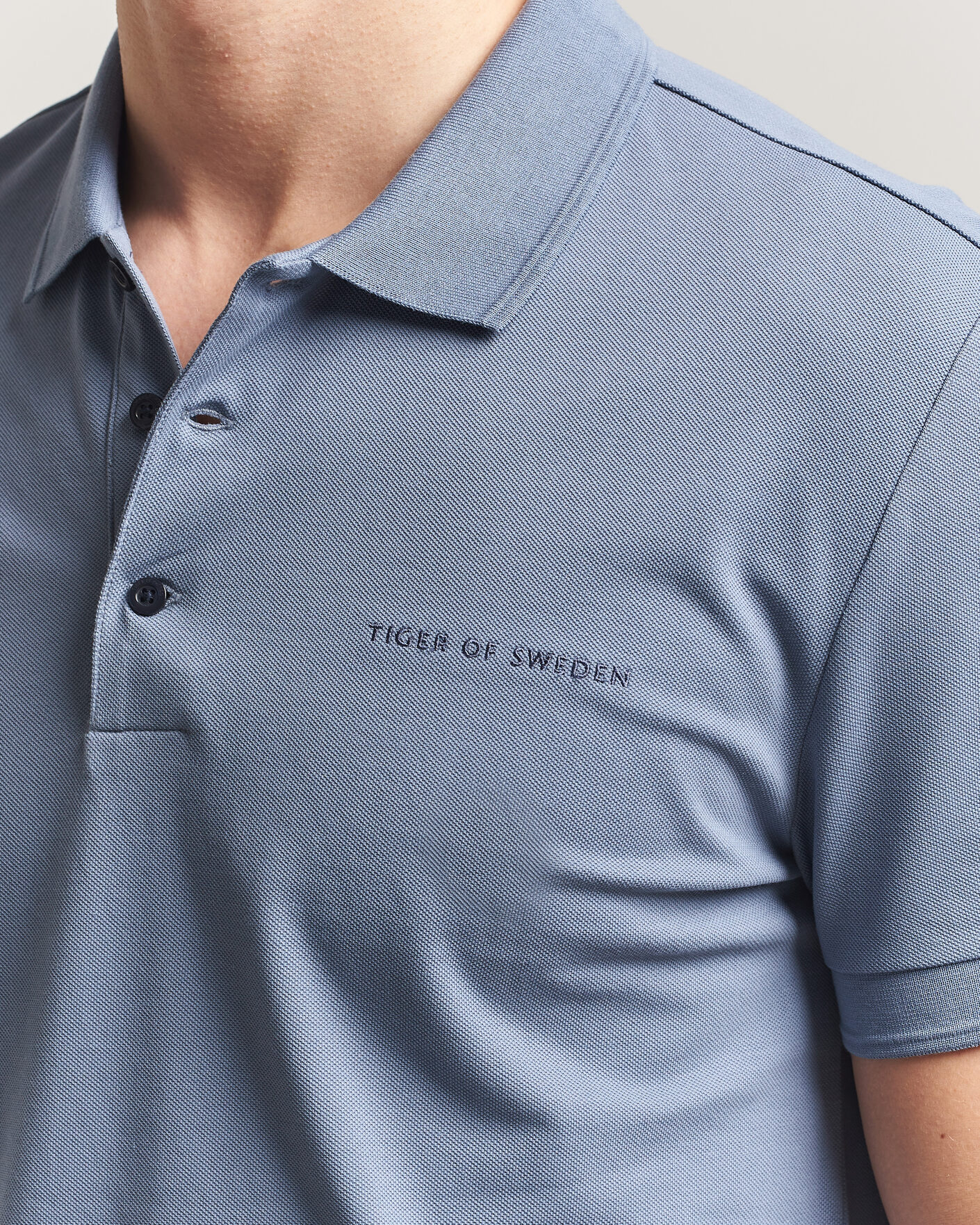 Herre | Pikéer | Tiger of Sweden | Darios Polo Dull Blue