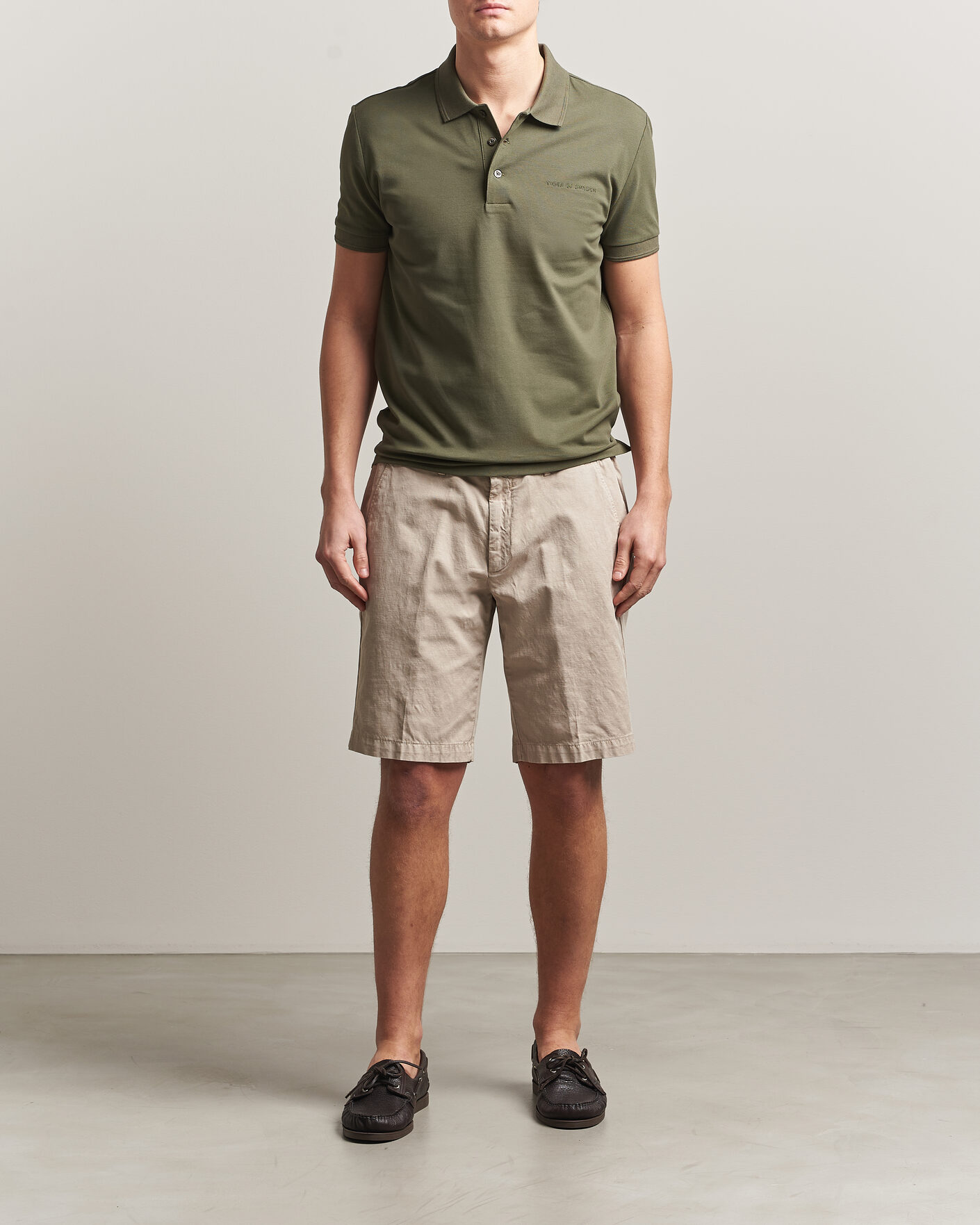 Herre | Pikéer | Tiger of Sweden | Darios Polo Kalamata Green