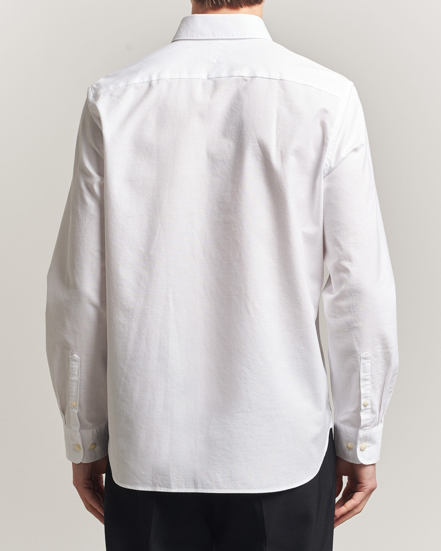 Herre | Skjorter | Tiger of Sweden | Bjorn Oxford Shirt Pure White