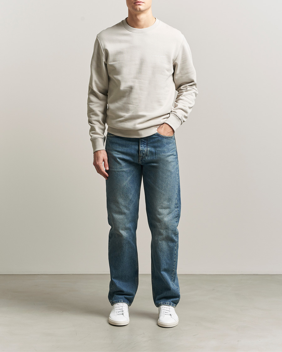 Herre | Gensere | Tiger of Sweden | Emerson Crew Neck Sweatshirt Seline Grey