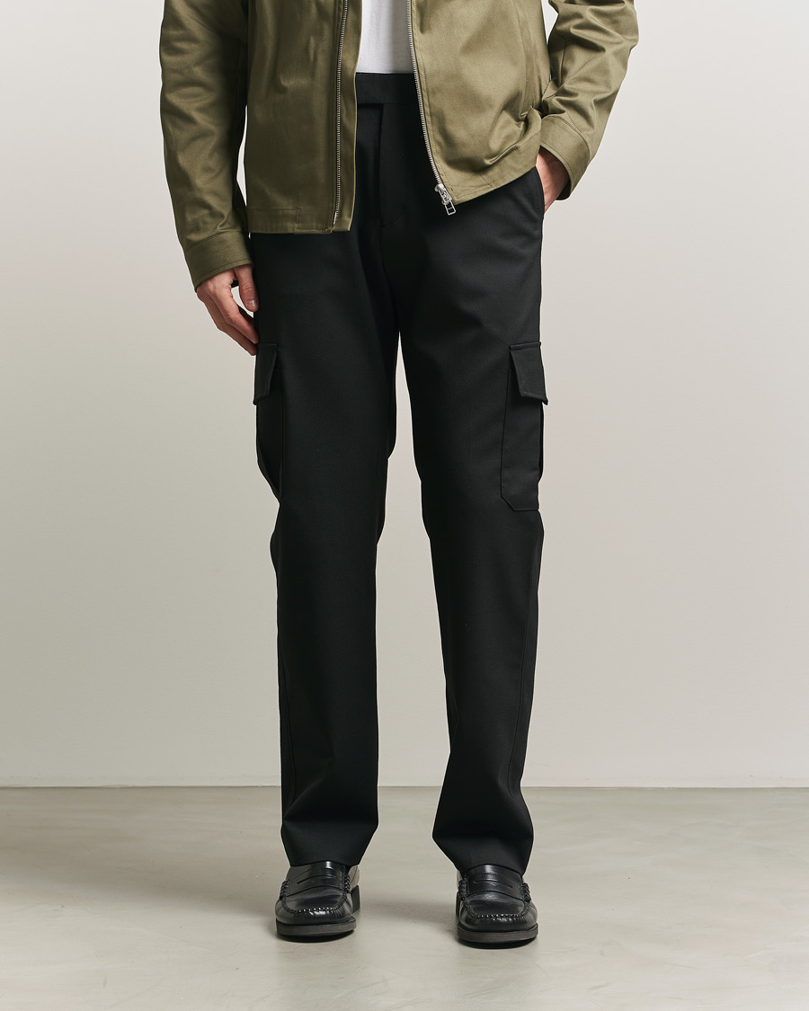 Herre | Bukser | Tiger of Sweden | Mend Technical Cargo Trousers Black