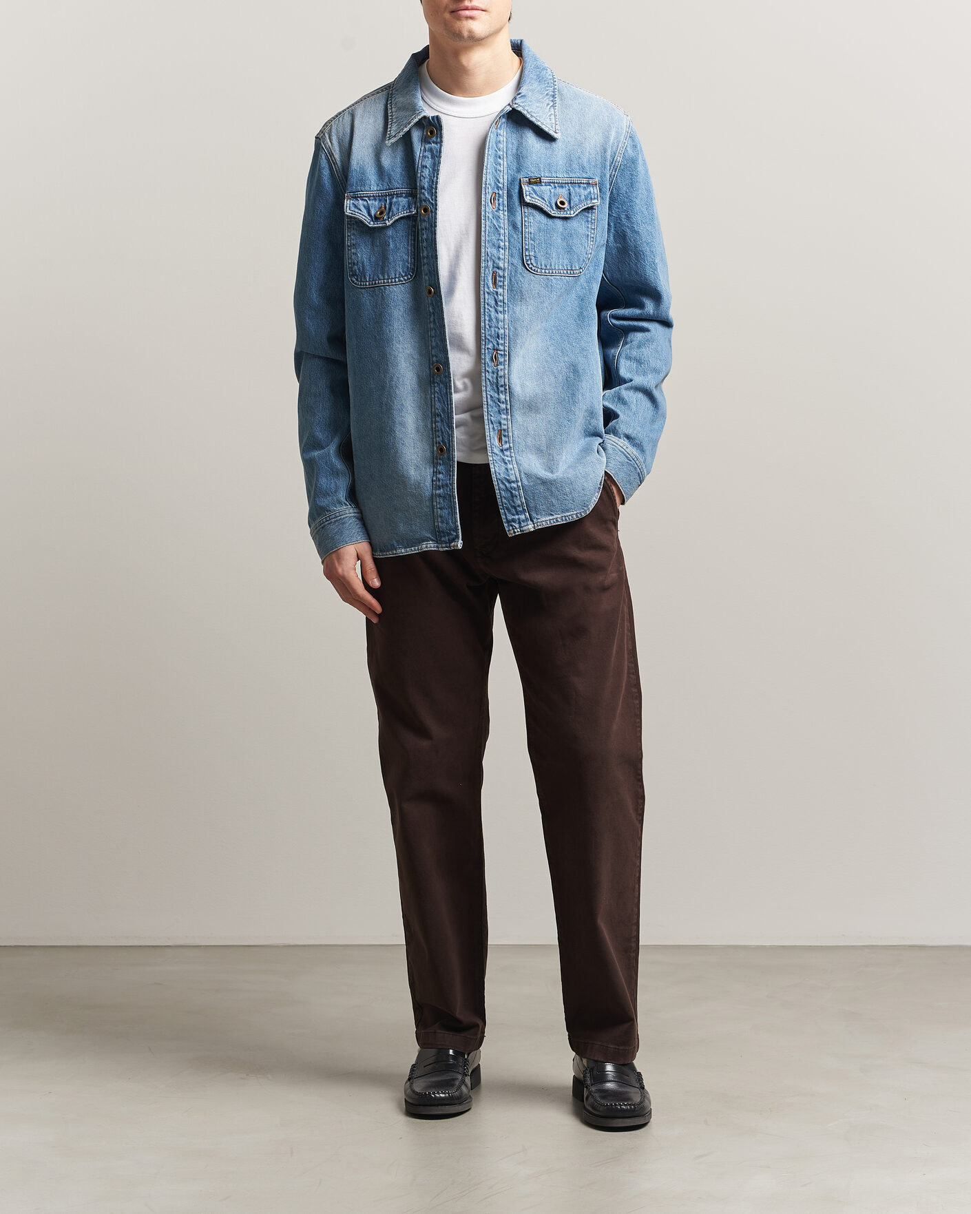 Herre | Jakker | Tiger of Sweden | Get Denim Jacket Light Blue