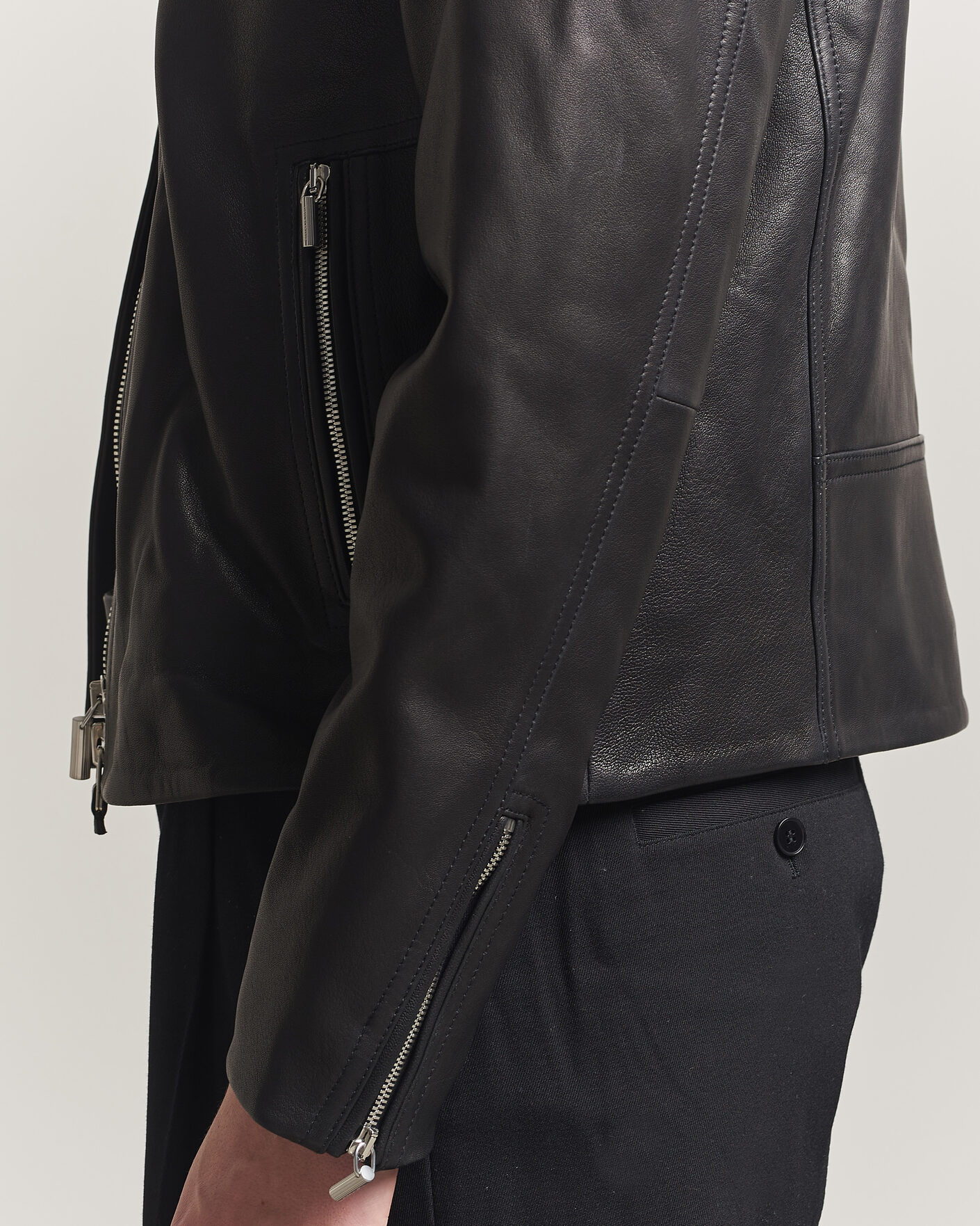 Herre | Jakker | Tiger of Sweden | Reier Leather Jacket Black