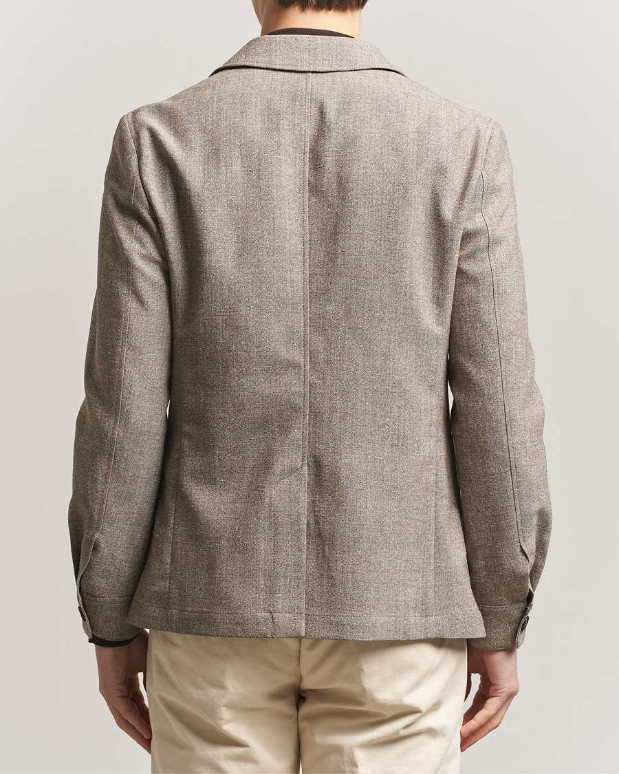 Herre | Dressjakker | Tiger of Sweden | Harrison Wool/Linen Blazer Sawgrass Brown