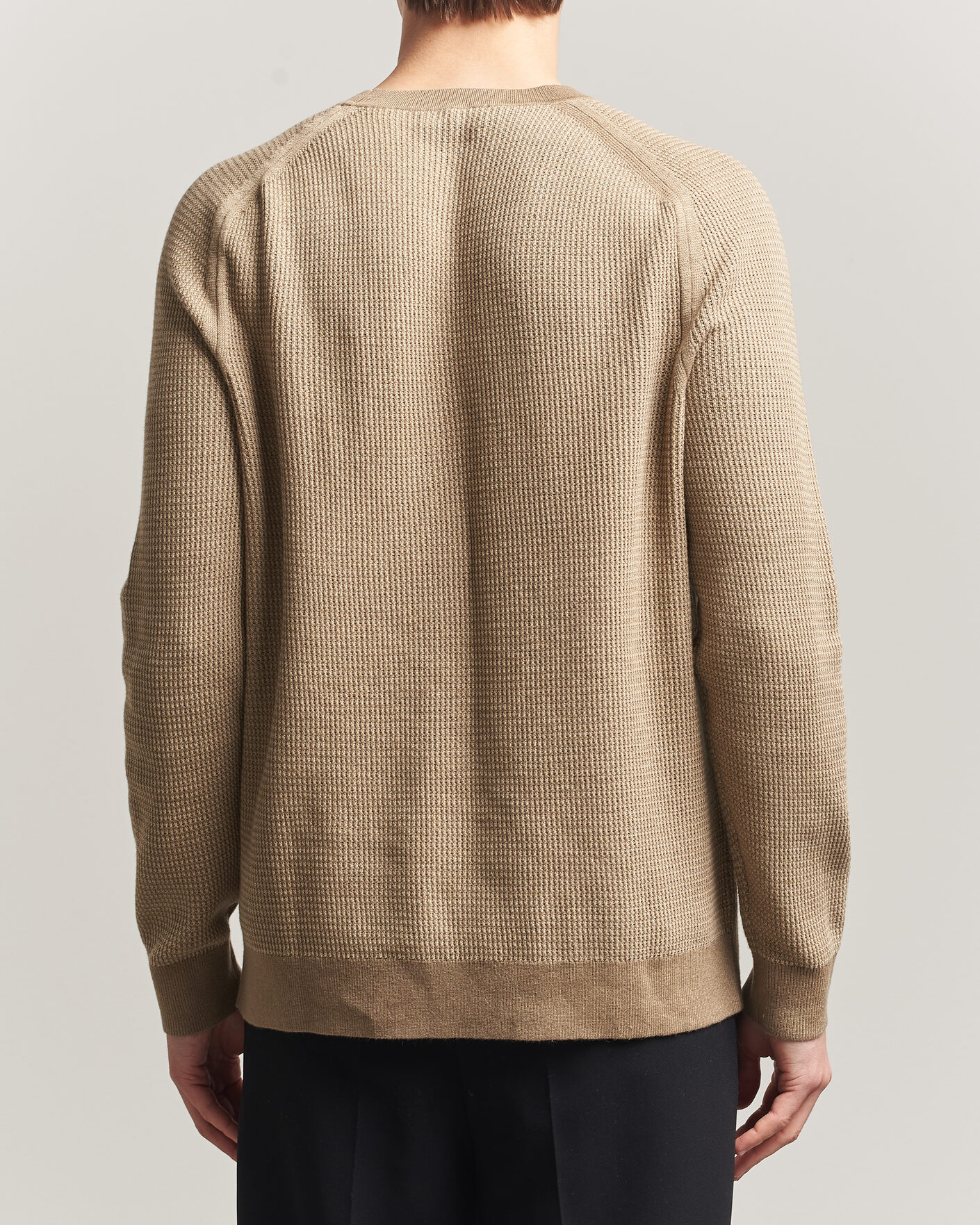 Herre | Gensere | Tiger of Sweden | Martin Knitted Sweater Umber Brown