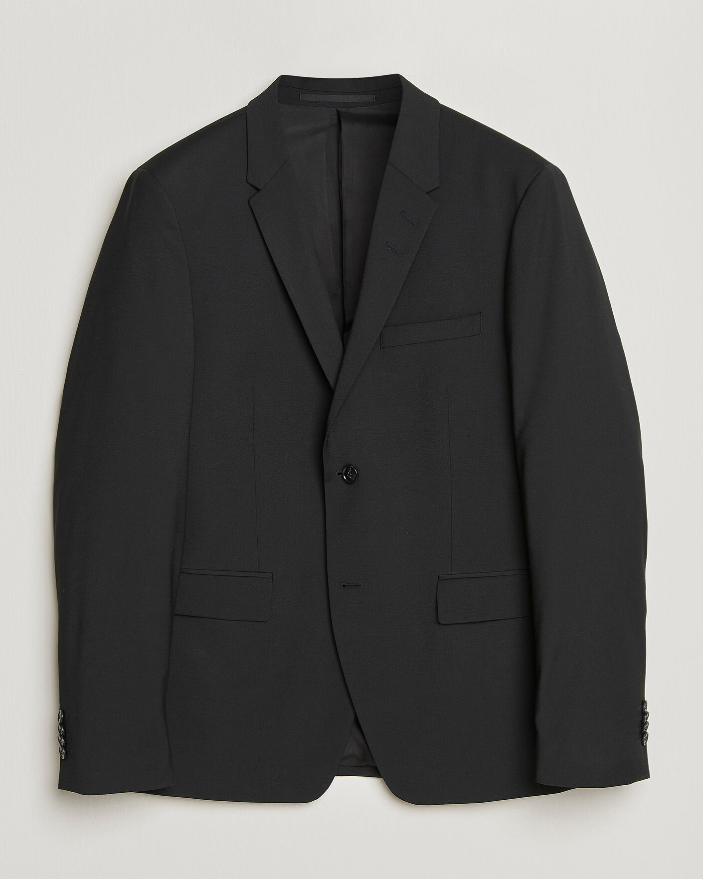 Herre | Dressjakker | Tiger of Sweden | Jamie Wool Travel Suit Blazer Black