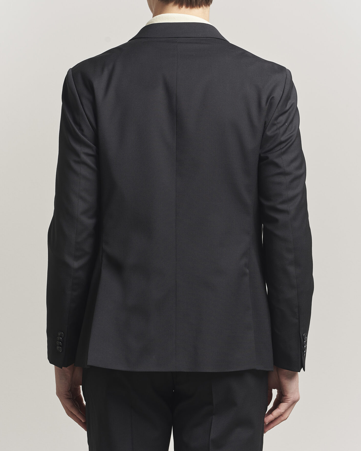 Herre | Dressjakker | Tiger of Sweden | Jamie Wool Travel Suit Blazer Black