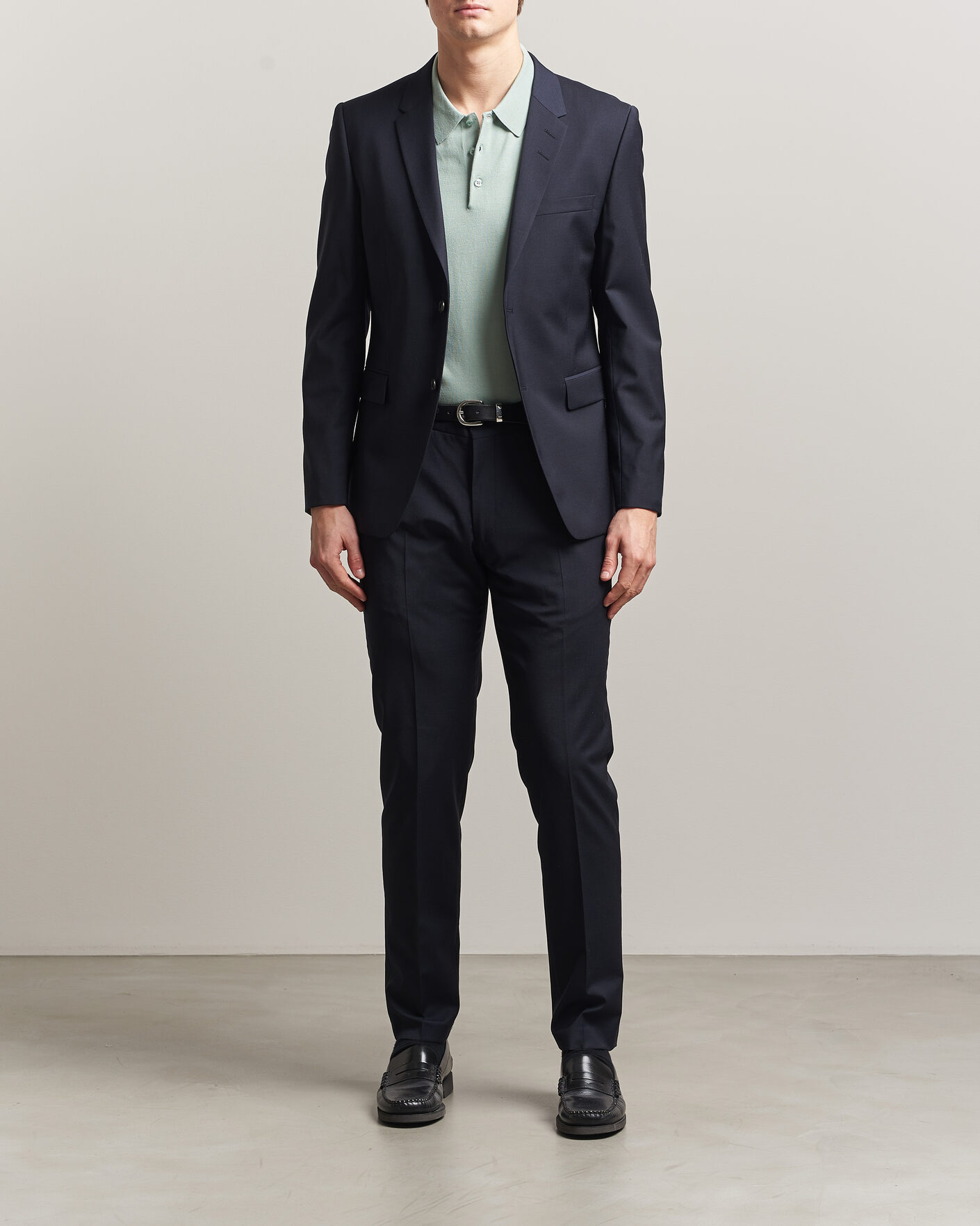 Herre | Dressjakker | Tiger of Sweden | Jamie Wool Travel Suit Blazer Dark Ink